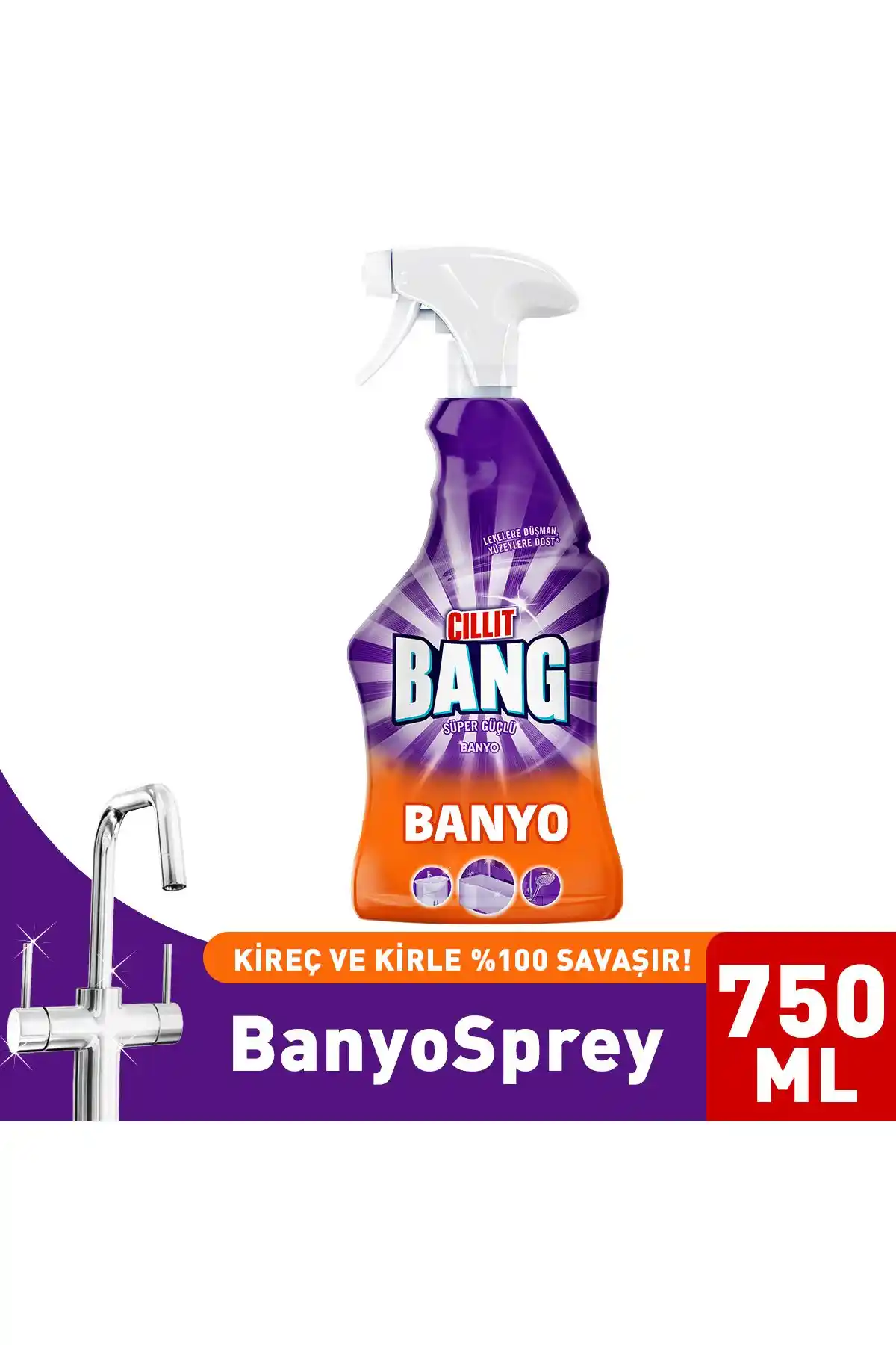 2025'te Banyonuza Işıltı Katacak Cillit Bang Banyo Temizleyici Sırrı