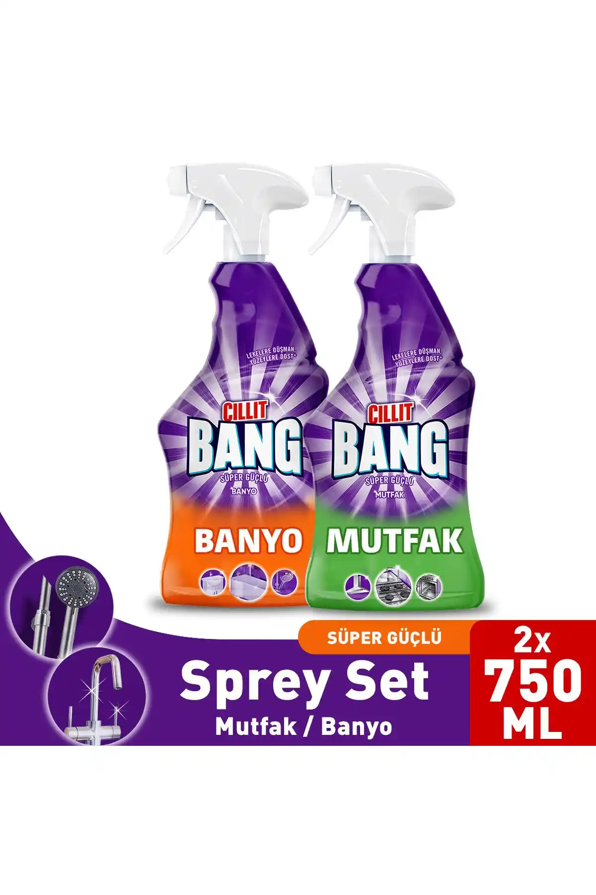 Cillit Bang Temizlik Ürünleri Karşılaştırması: Banyo ve Mutfak Sprey Temizleyicilerinin Özellikleri ve Performansı