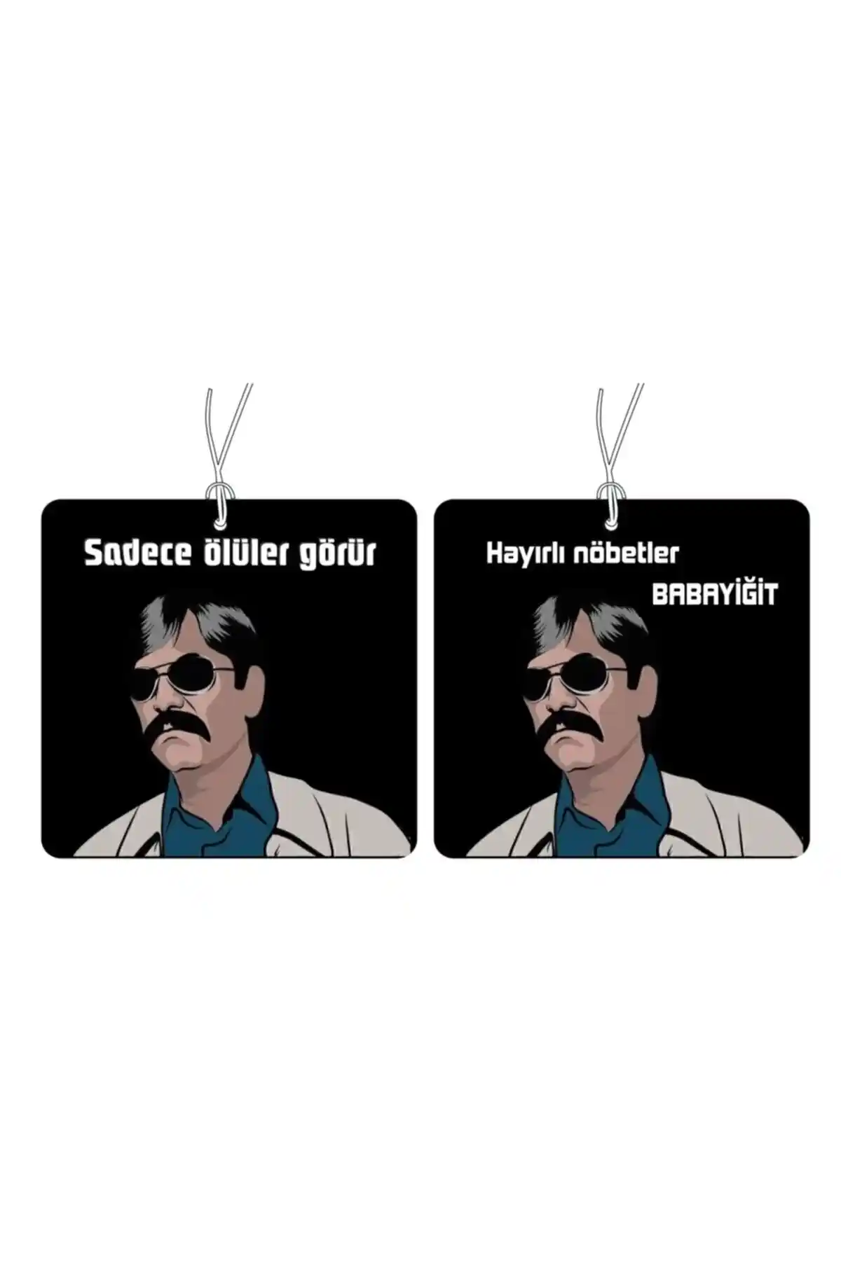 CME Aksesuarları Pala Parfüm Esanslı Baskılı Dekoratif Ayna Oto Kokusu