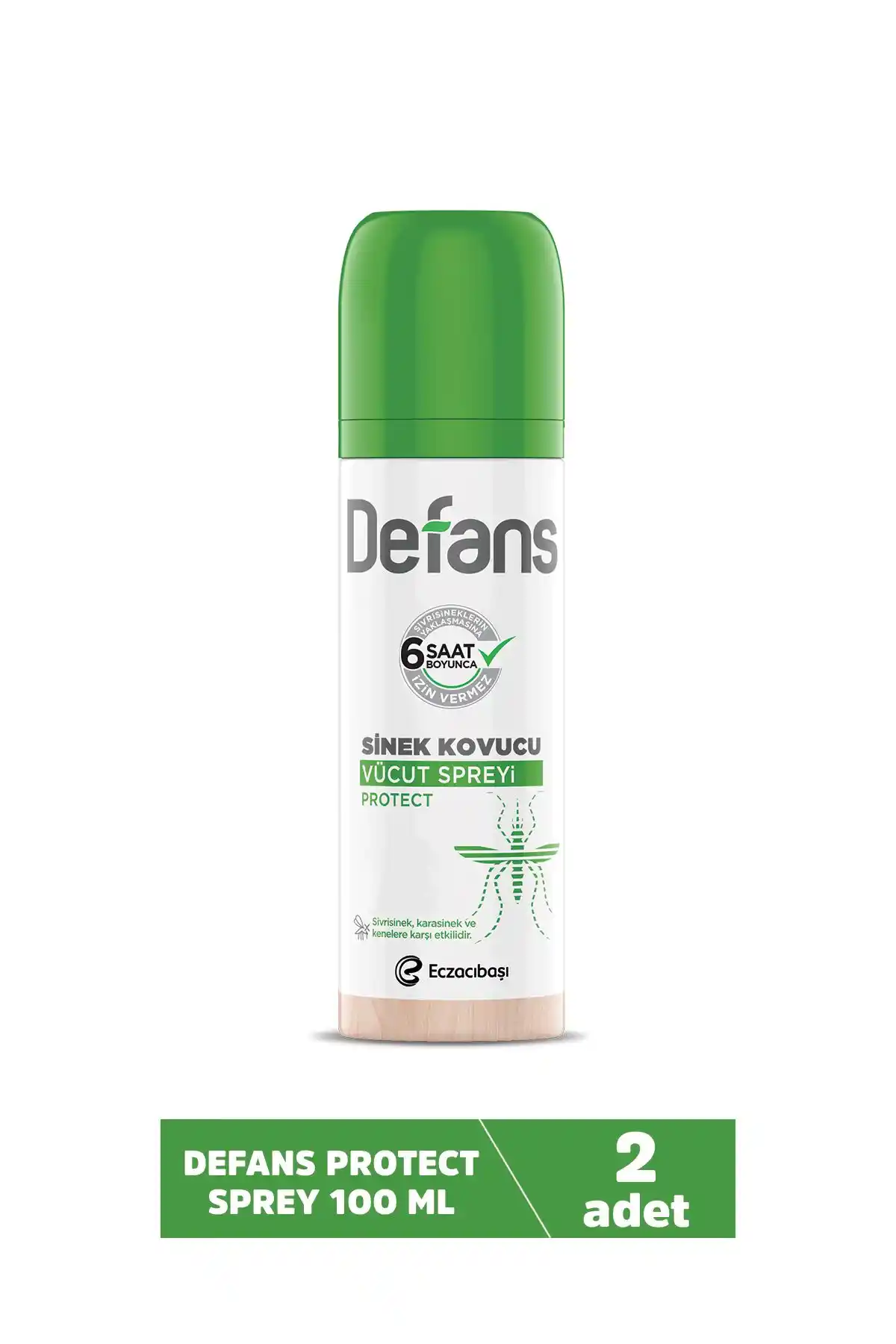 Defans Sprey 2'si Bir Arada Fırsat Paketi: Güçlü Sivrisinek ve Haşere Koruma Çözümü