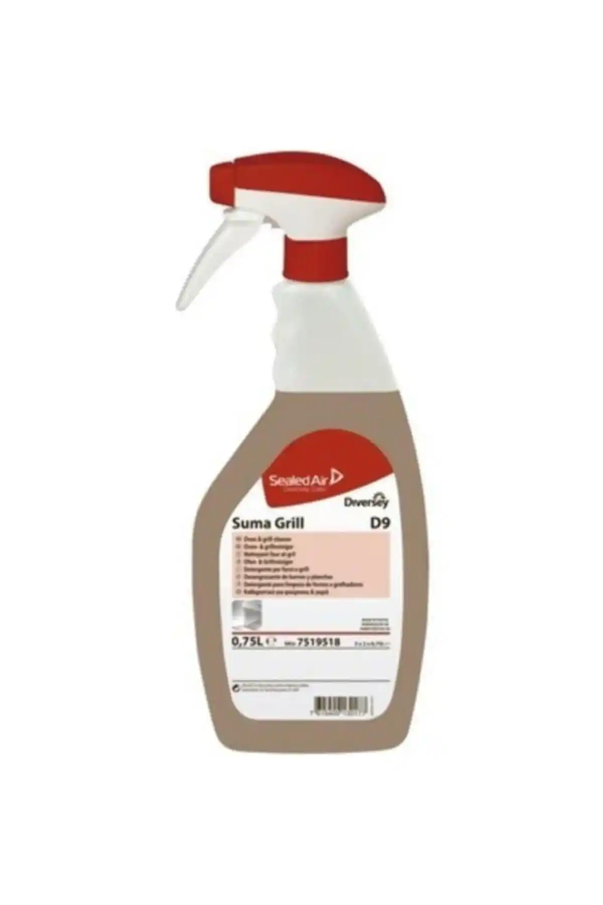 Diversey Suma Grill D9: Endüstriyel Yağ ve Kir Temizliği İçin Güçlü Çözüm