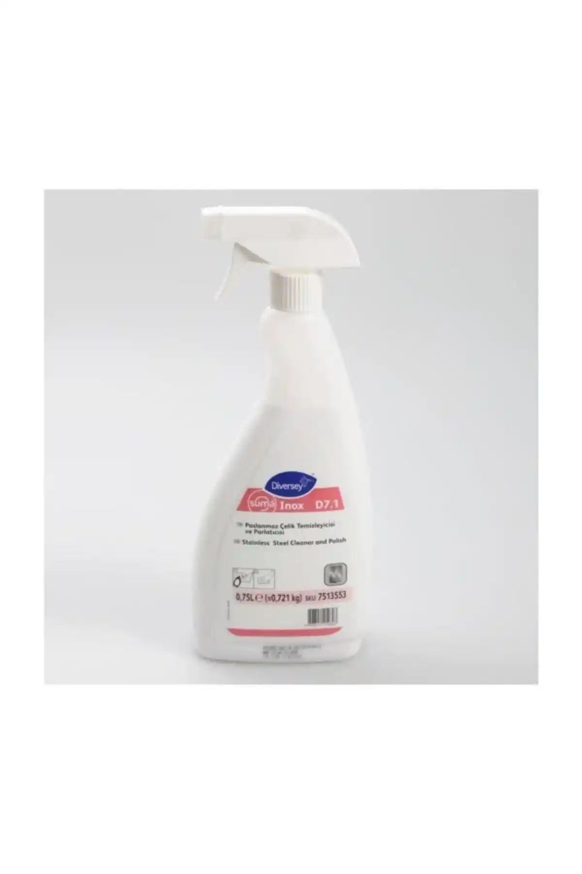 Diversey Suma Inox D7.1 Paslanmaz Çelik Temizleyici ve Parlatıcı Ürün Özellikleri