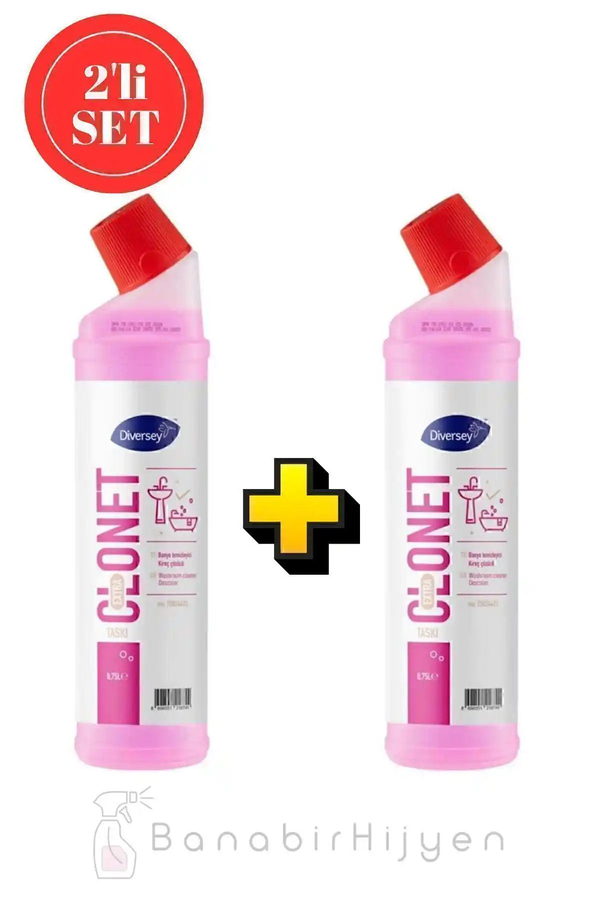 Diversey Taski Clonet Extra 750 ml: Güçlü ve Hassas Temizlik Çözümü