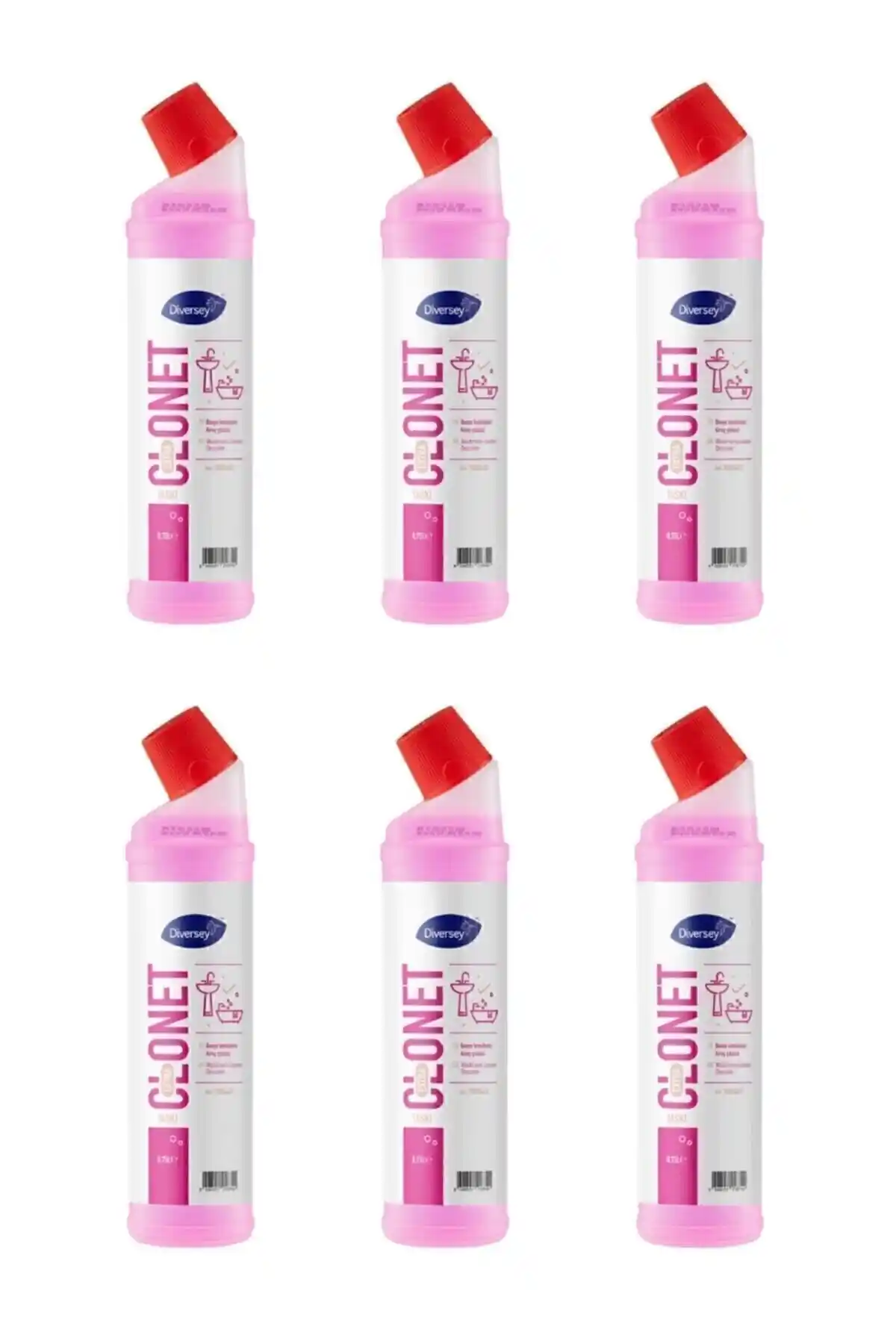 Diversey Taskı Clonet Extra: Güçlü ve Güvenli Kireç Çözücü Banyo Temizliği Ürünü