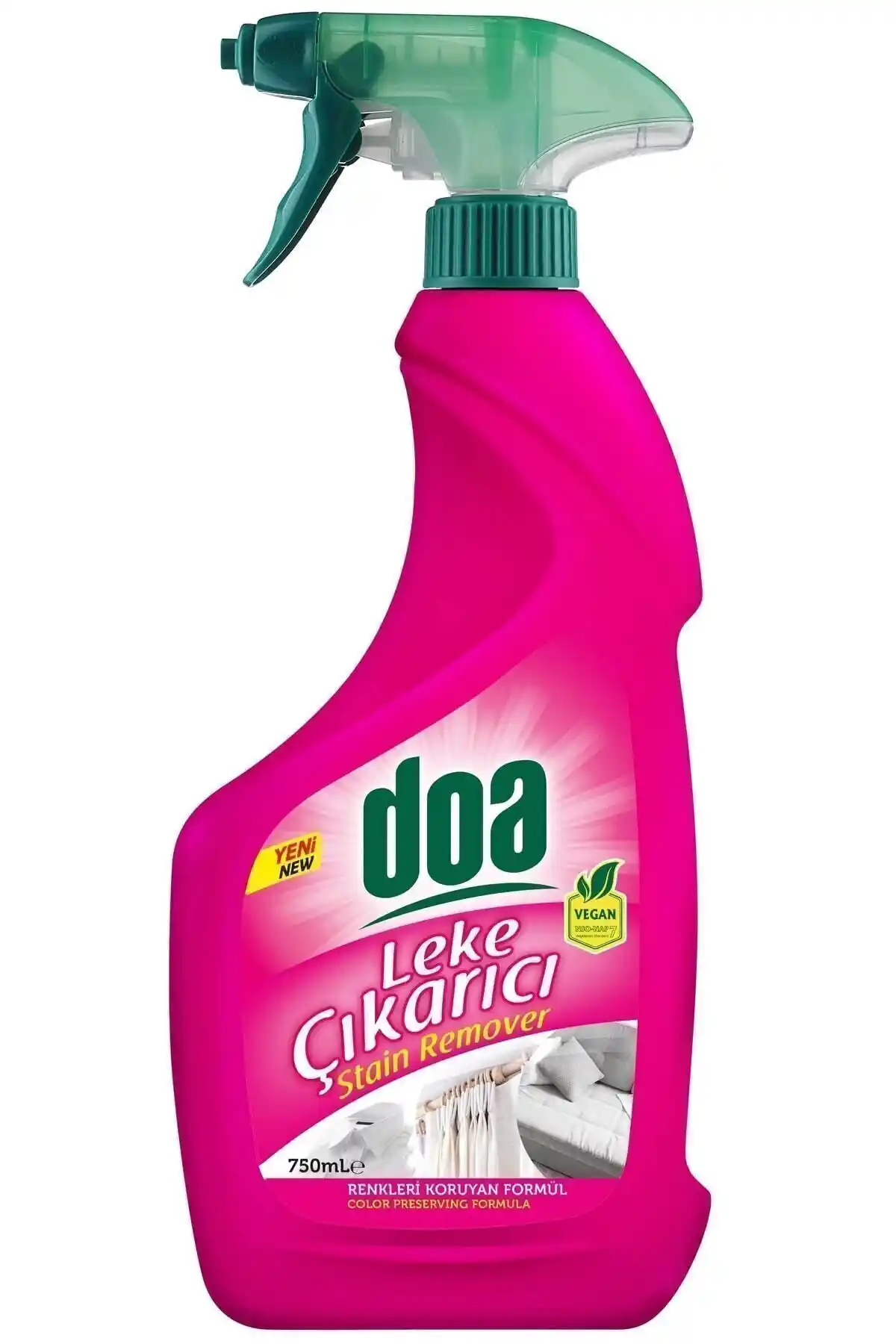 Doa Leke Çıkarıcı Sprey 750 Ml Güçlü ve Etkili Leke Temizleme Çözümü