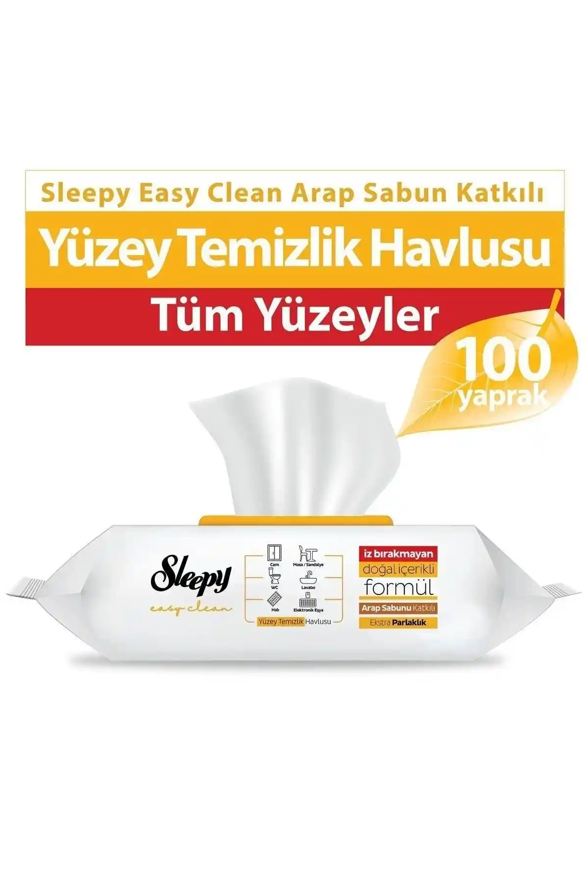 Doğa Dostu ve Etkili Temizlik: Sleepy Easy Clean Arap Sabunu Katkılı Havlu Özellikleri
