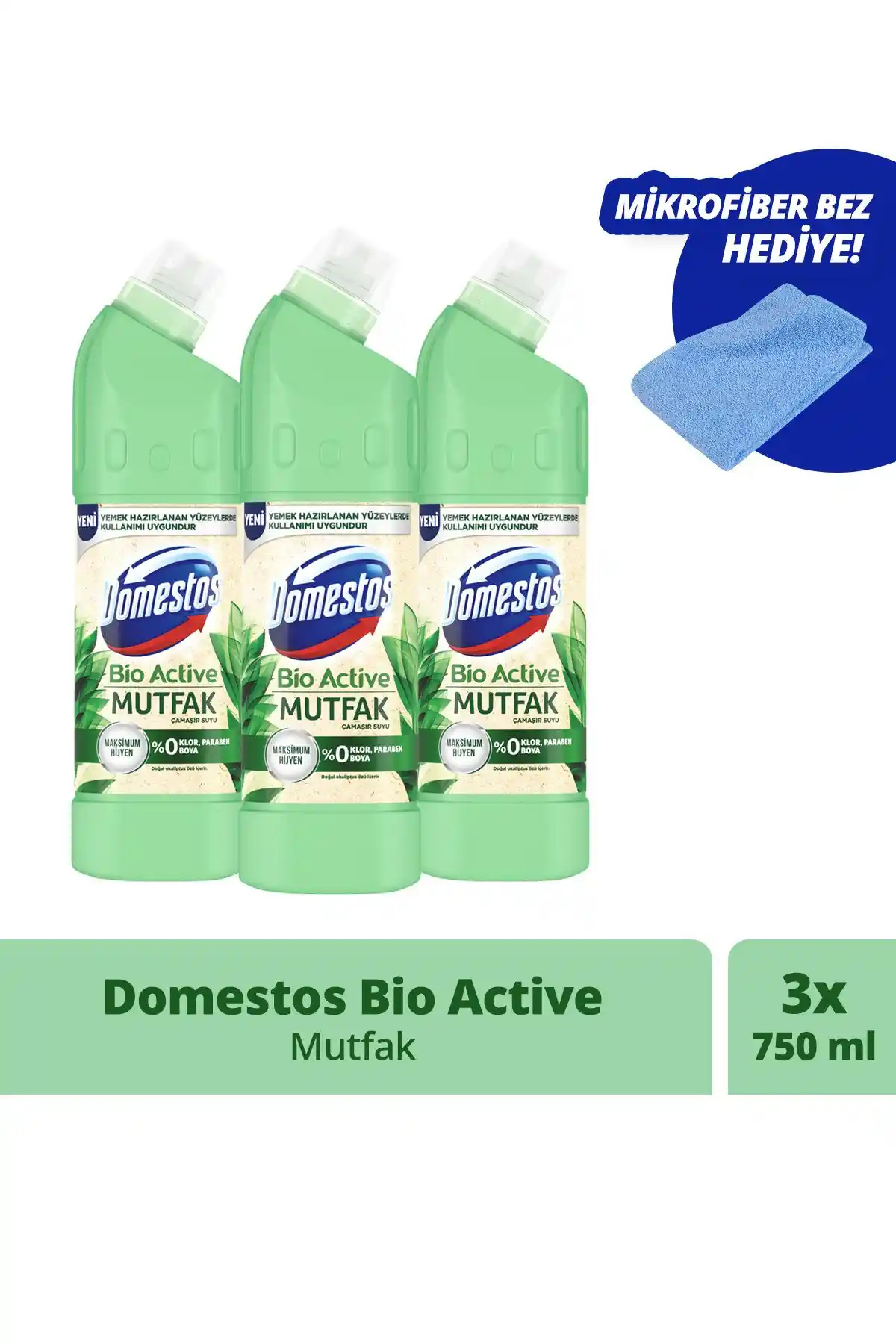 Domestos Bio Active Çamaşır Suyu ile Maksimum Hijyen ve Güçlü Temizlik Özellikleri