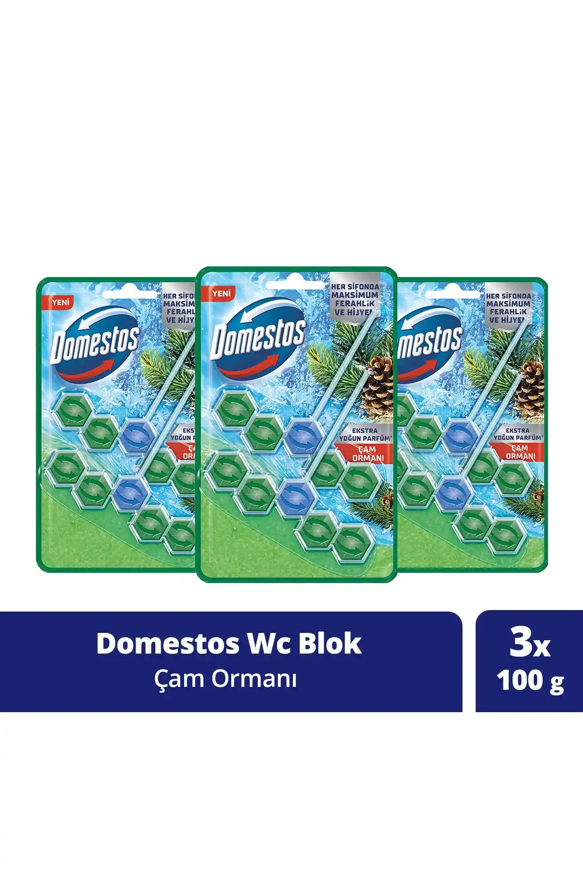 Domestos WC Bloğu 5'li Güç Paketi ile Hijyen ve Ferahlık Sağlama Çözümü