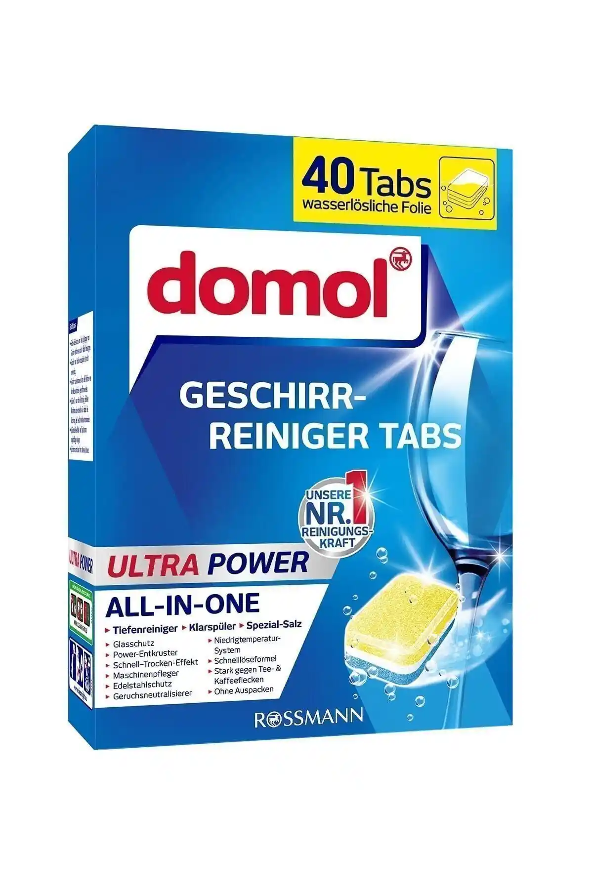 Domol Çok Amaçlı Bulaşık Makinesi Tableti Performans ve Özellikleri