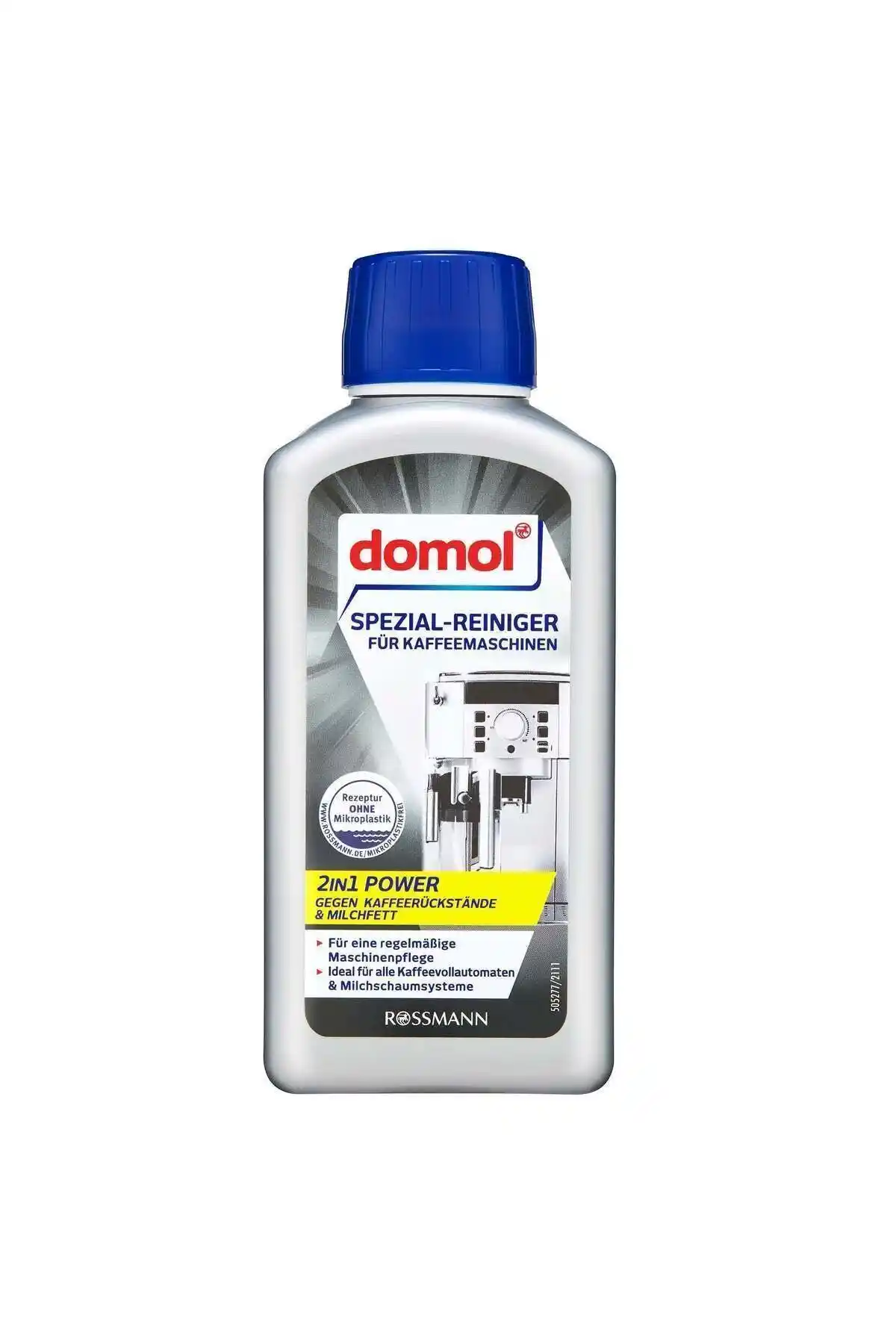 Domol Kahve Makinesi ve Süt Kopurtucu Temizleyicisi 250 ml ile Hijyenik ve Güvenilir Temizlik