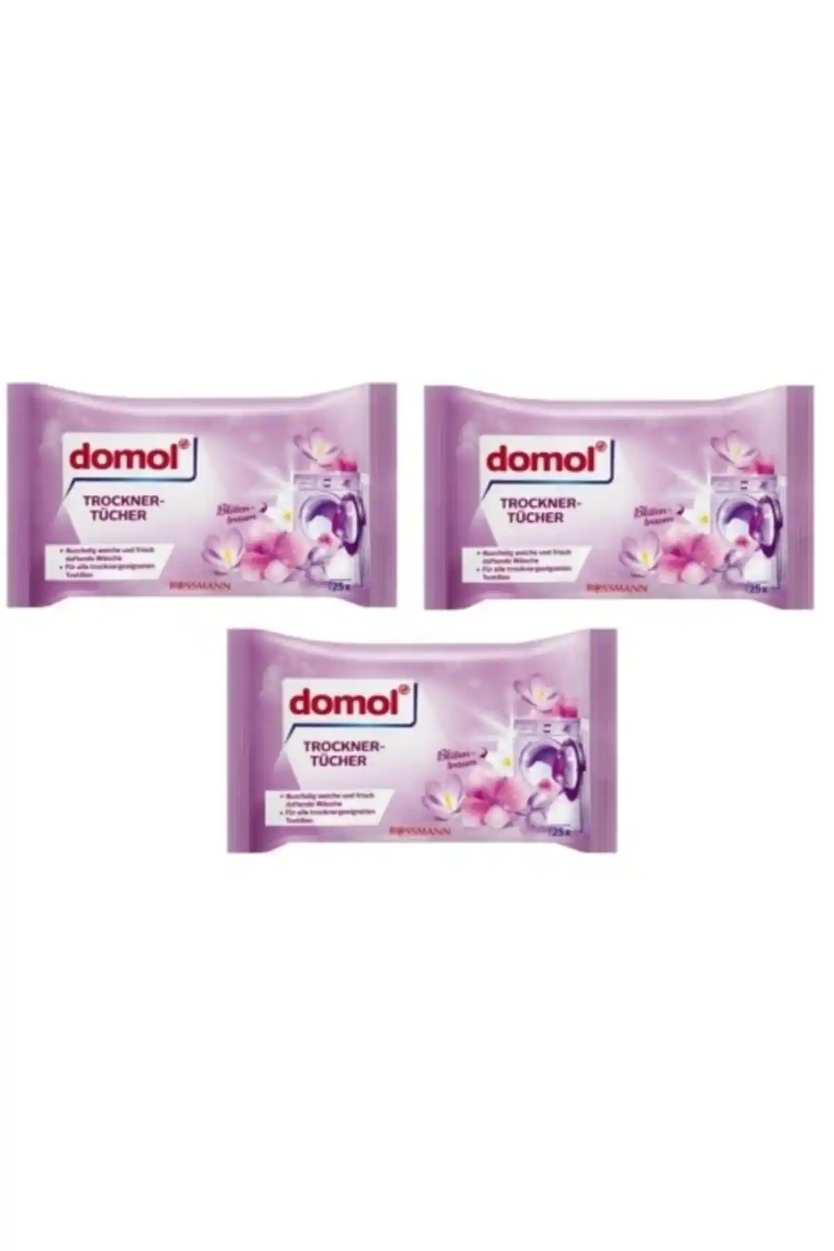 Domol Kurutma Makinesi Mendili Çiçek Rüyası Aromasıyla Günlük Kullanımda Ferahlık Sağlar