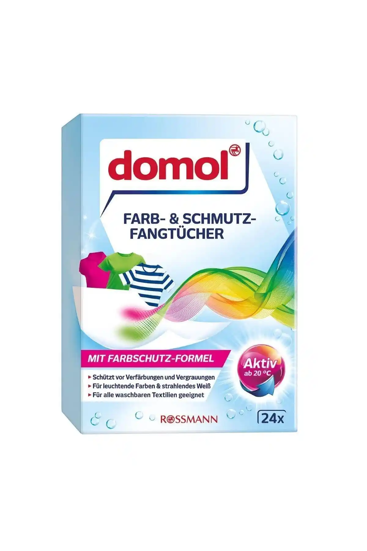 Domol Renk Ayırıcı Bez ile Çamaşır Yıkamada Renkleri Koruyan Pratik Çözüm