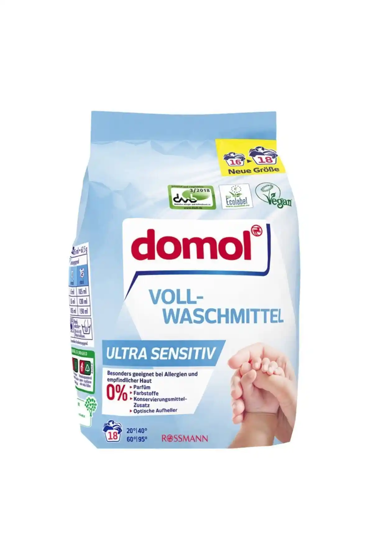 Domol Toz Çamaşır Makinası Deterjanı: Hassas ve Çevre Dostu Temizlik Çözümü