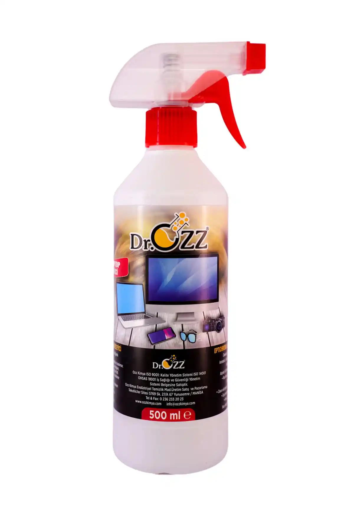 Dr.Ozz Optikron Ekran Temizleme Spreyi: Teknolojik Cihazlar İçin Güvenli ve Etkili Temizlik Çözümü