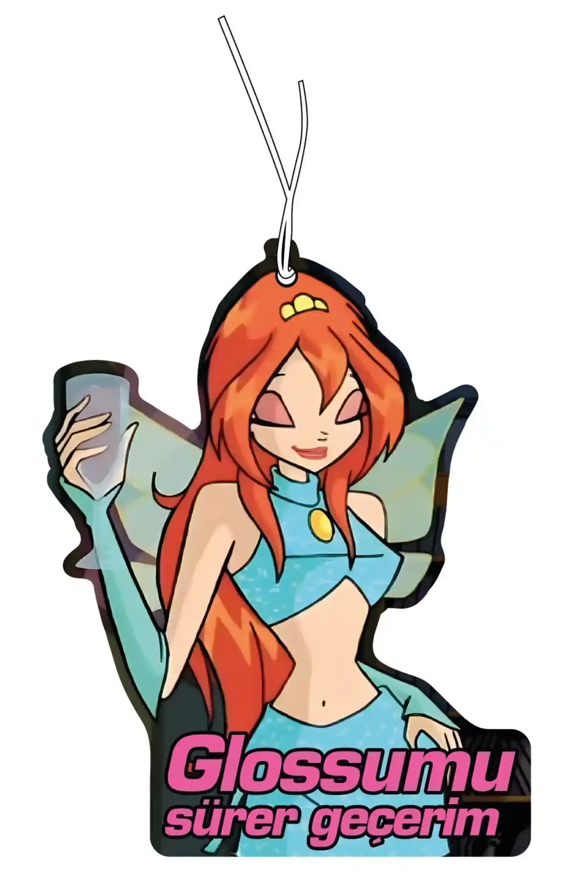 Duftpalm Winx Club Bloom Glossumu Araç Kokusu ve Aksesuarı - Estetik ve Kalıcı Tatlı Koku