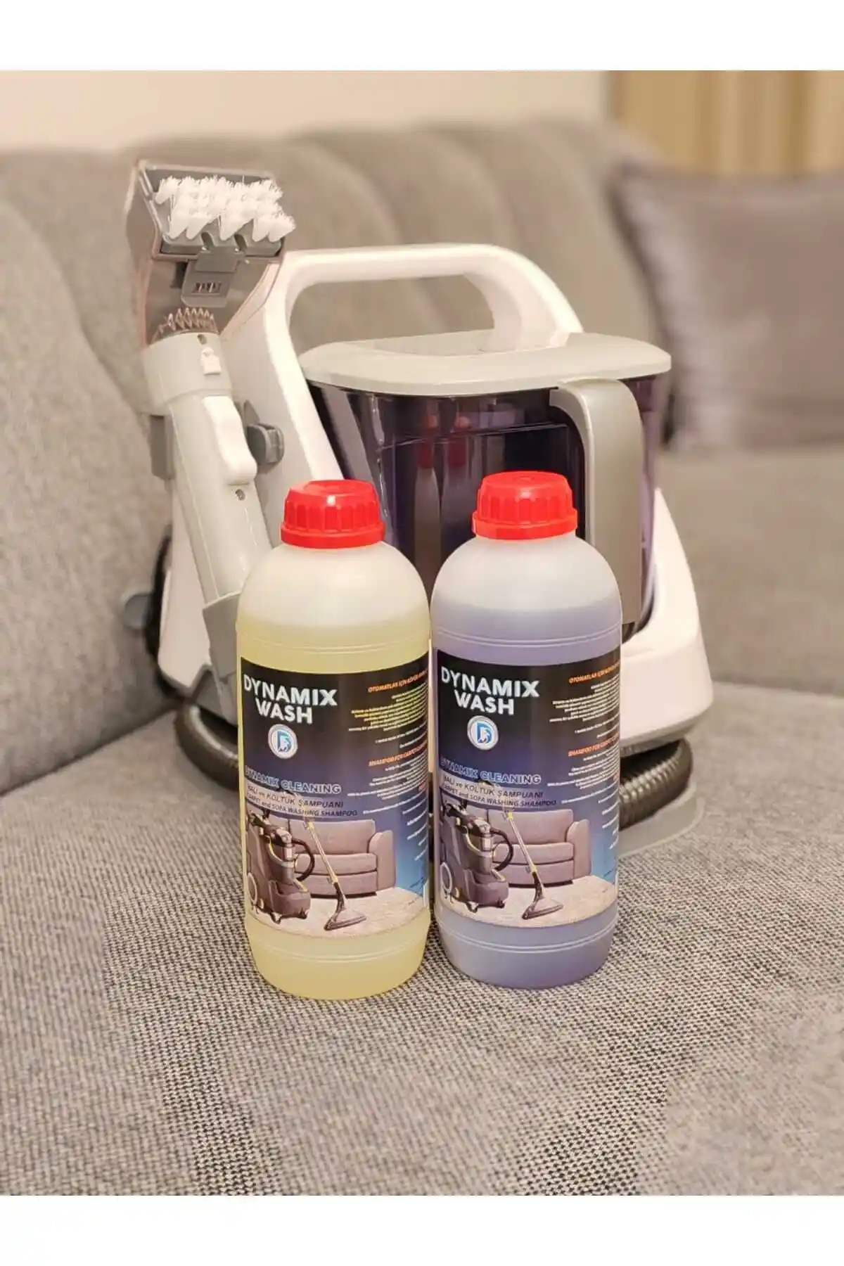 Dynamix Wash 2'li Halı ve Koltuk Yıkama Şampuanı ile Etkili Temizlik ve Hoş Koku