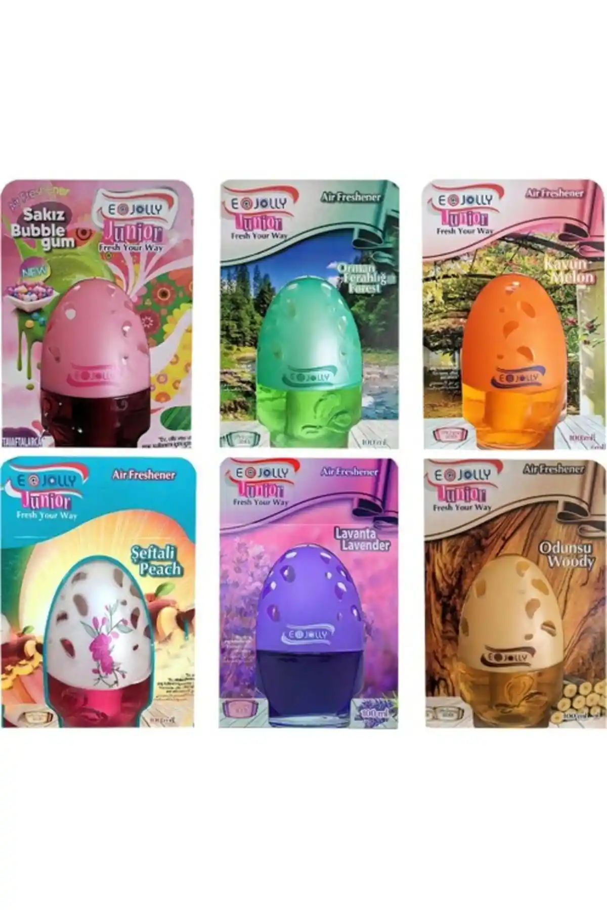 E-JOLLY ve Genel Markalar Kavanoz Oda ve Oto Kokusu Karşılaştırması