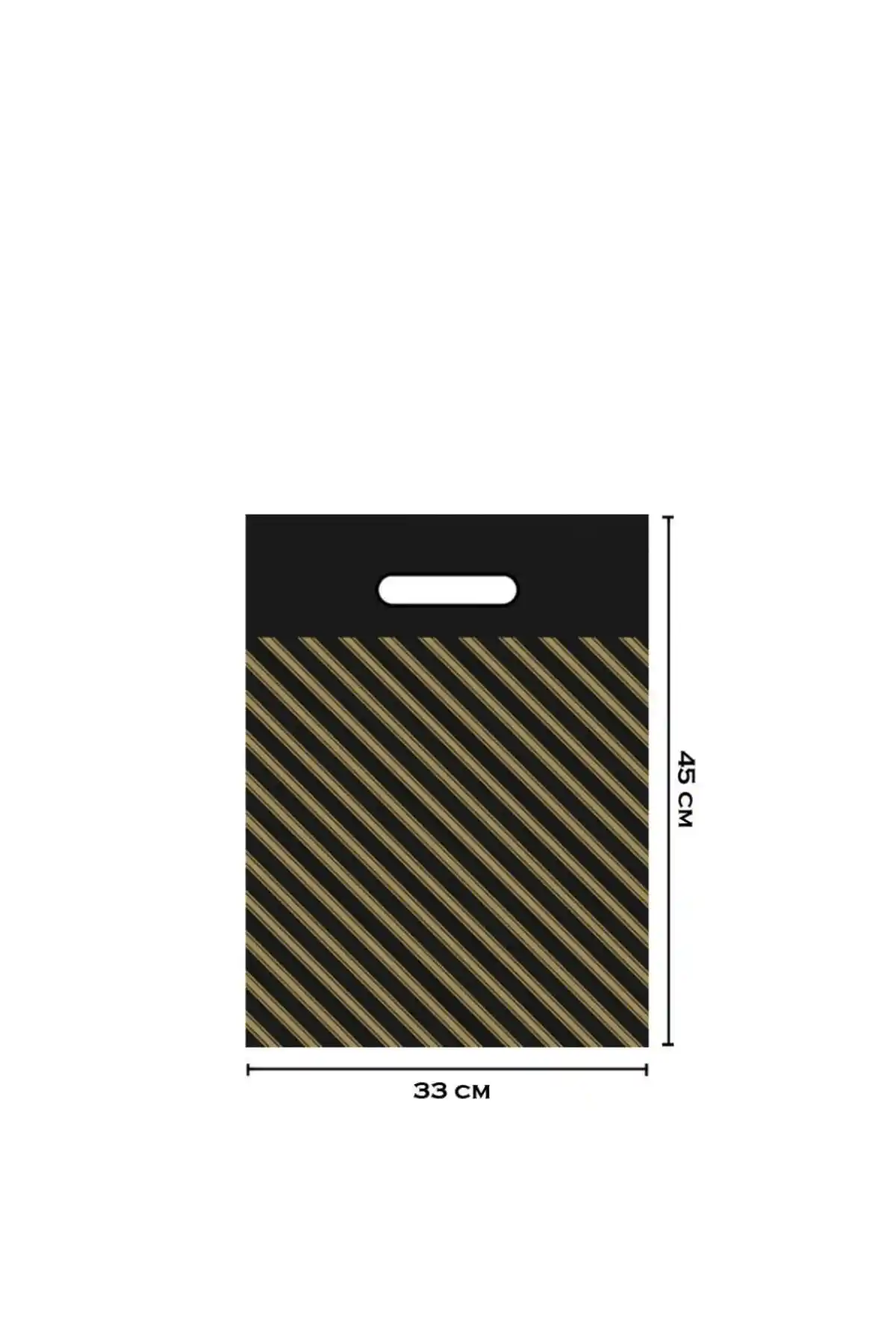 ECOPLAST 3 No 33x45 Siyah Poşet 50'li dayanıklı ve şık kullanım çözümü