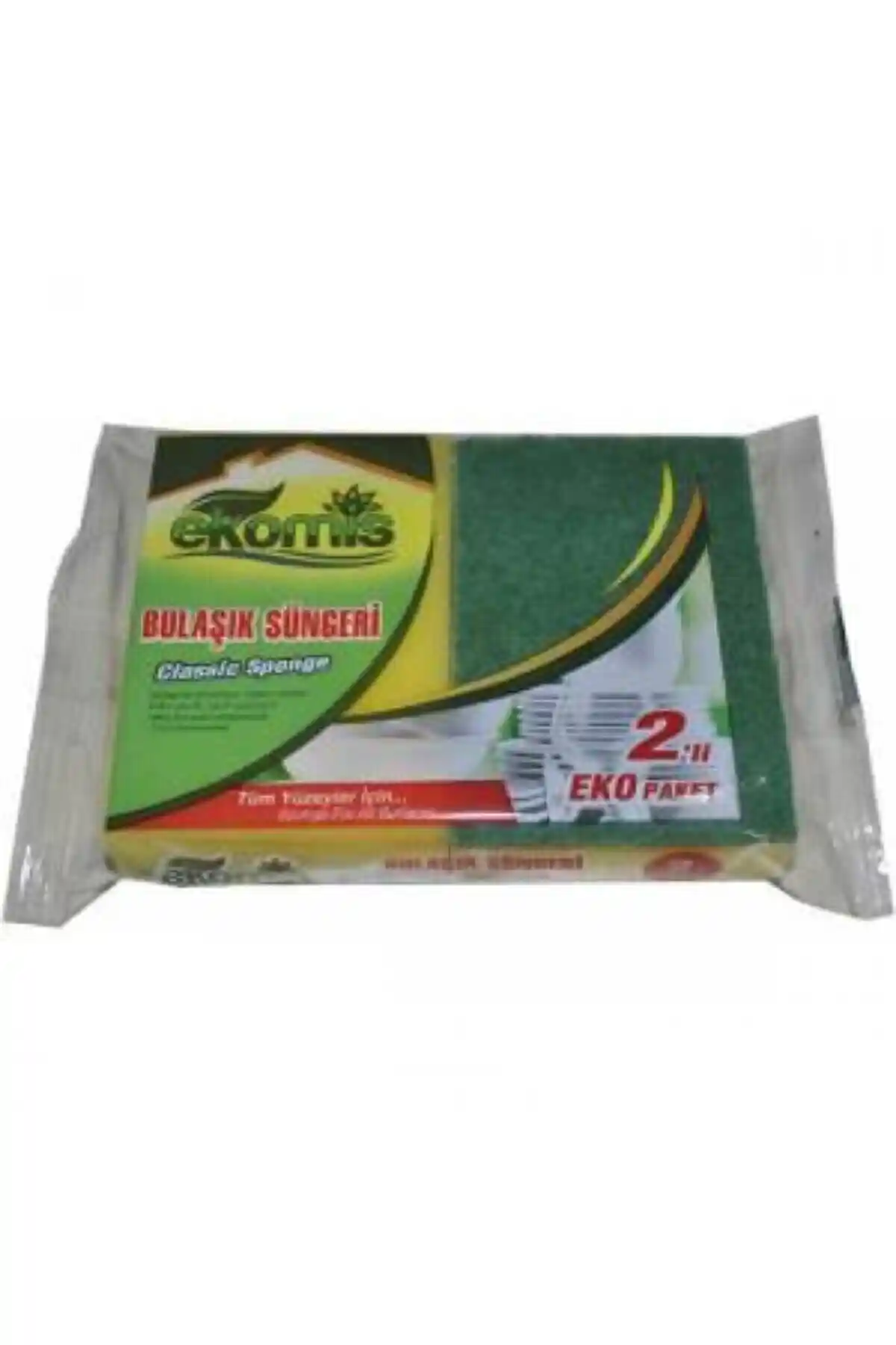 Ekomis 2'li Düz Sünger ve Tesa Fileli Bulaşık Süngeri Karşılaştırması