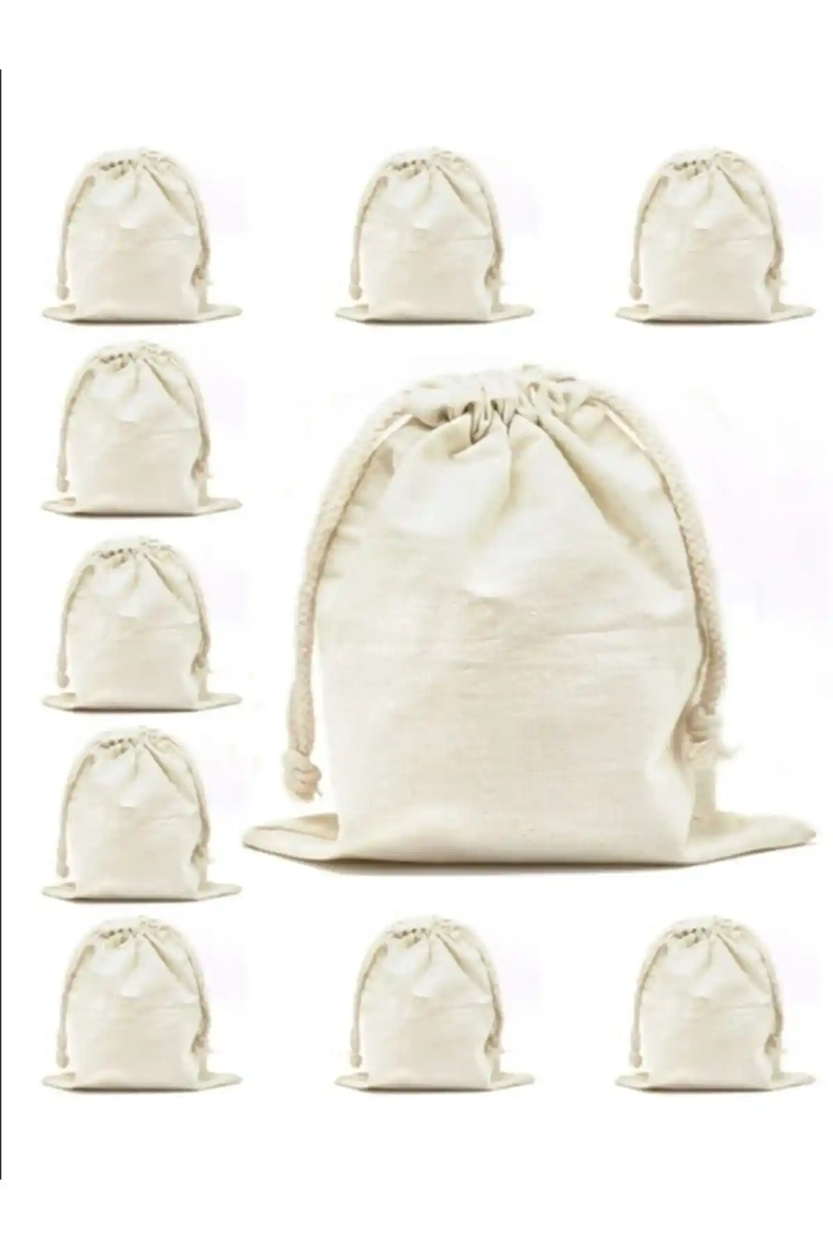 Elbasan Tekstil 20x30 cm Saklama Torbaları Seti Pratik ve Dayanıklı Mutfak Çözümleri