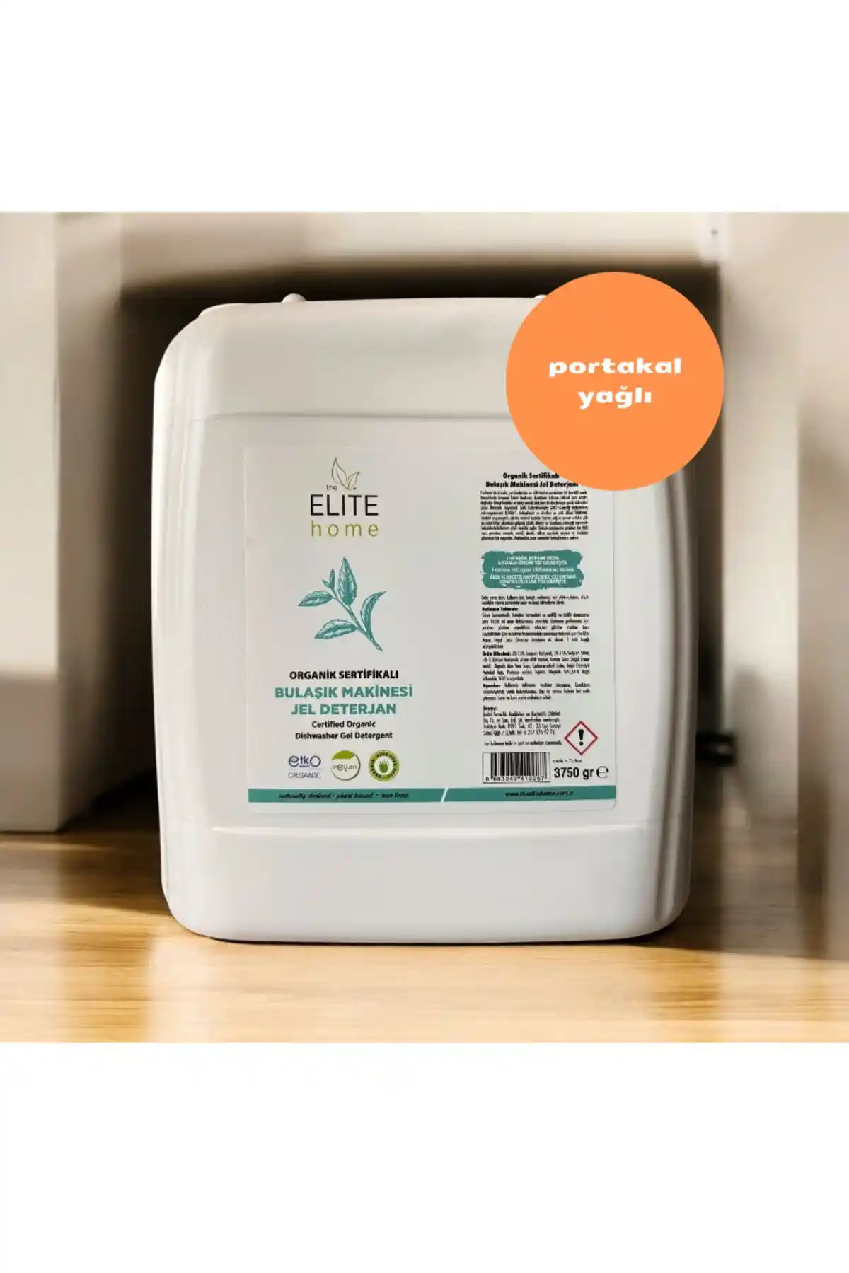 Elite Home Organik ve Vegan Jel Bulaşık Makinesi Deterjanı: Doğa Dostu ve Yüksek Performanslı Temizlik Çözümü