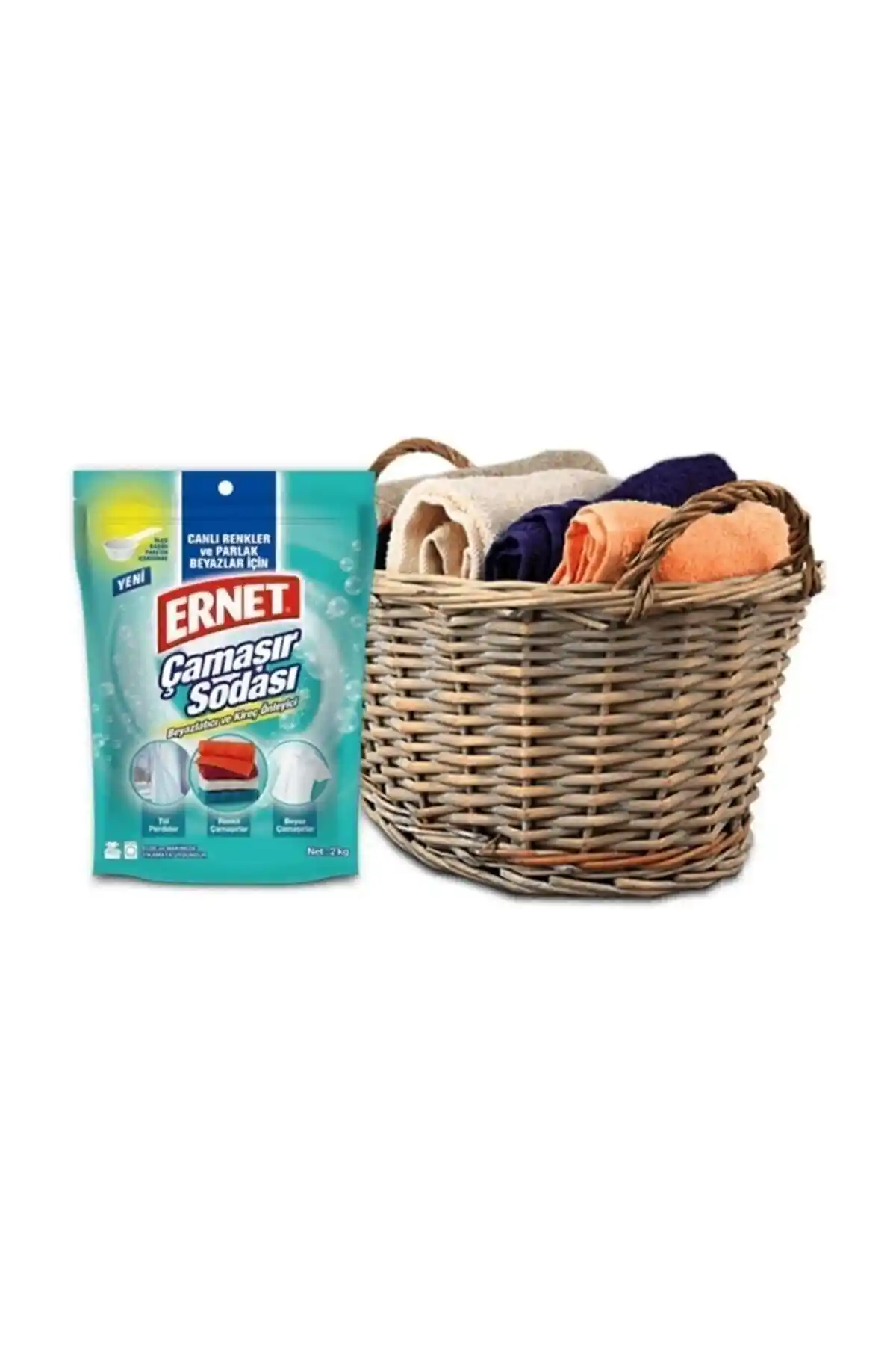 Ernet Çamaşır Sodası 2 Kg: Güçlü ve Doğal Temizlik Çözümü