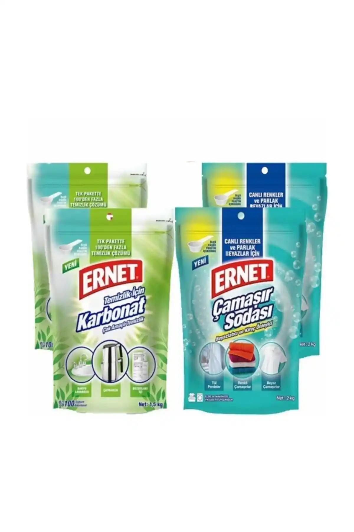 Ernet Karbonat ve HERBACLEAN Washing Power Ürünlerini Karşılaştırmalı Analizi