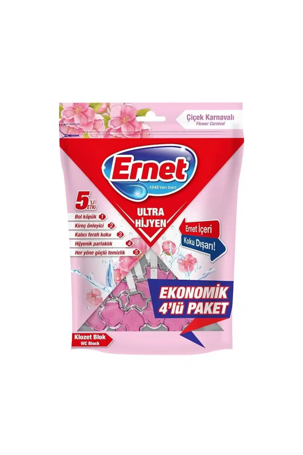 Ernet Ultra Hijyen ve Wellnax Breeze Refresh Klozet Blokları Karşılaştırması