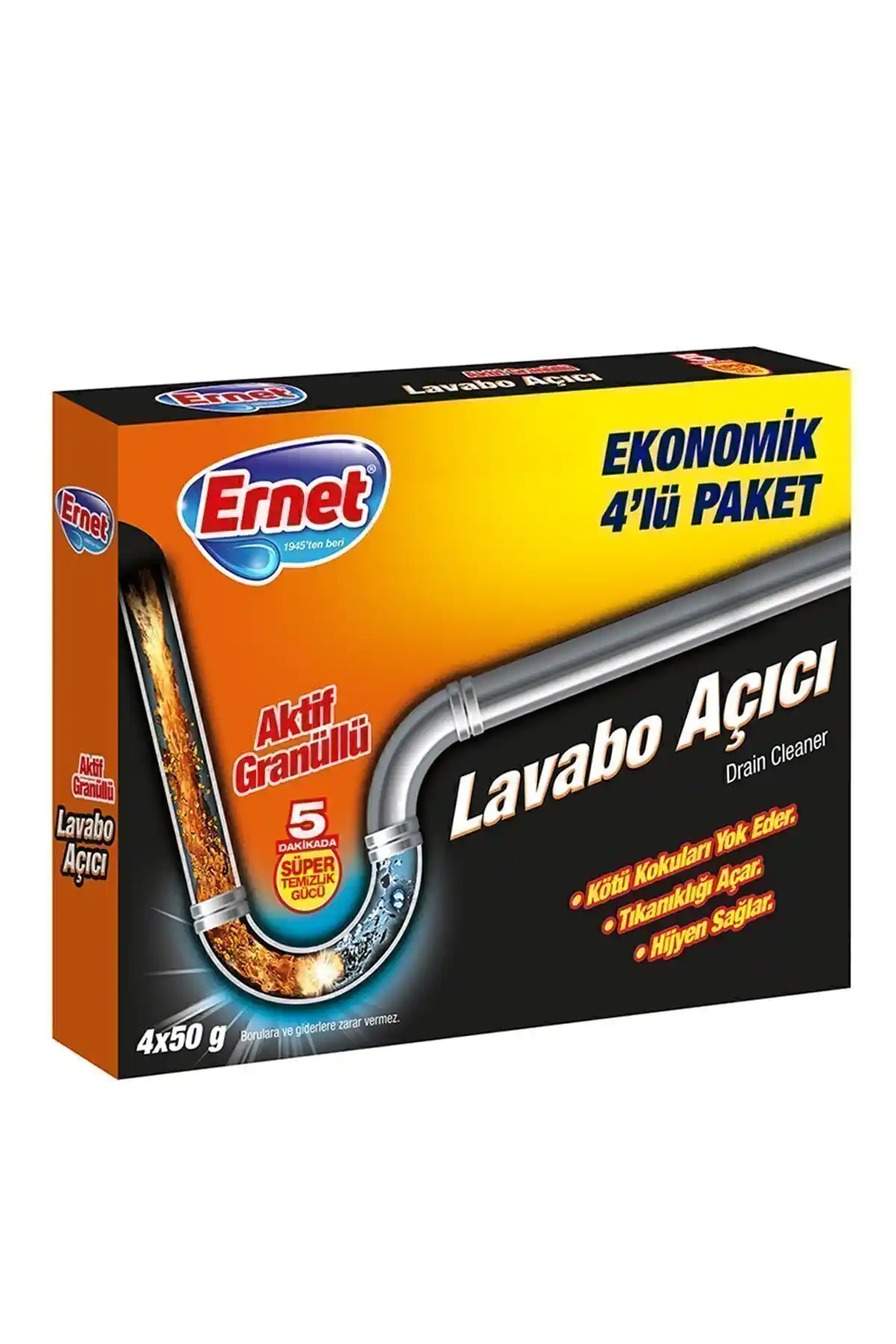 Ernet ve Porçöz Granül Lavabo Açıcı Karşılaştırması ve Kullanım Önerileri