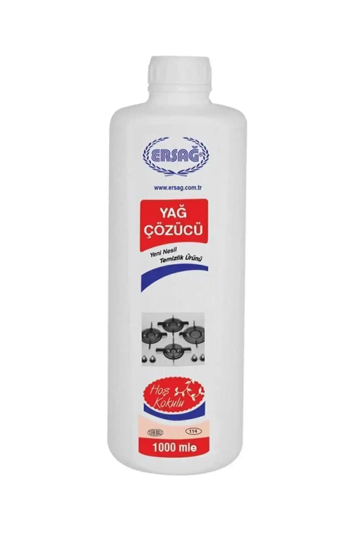 Ersağ Yağ Çözücü 1000 ml: Güçlü ve Güvenli Yağ Temizliği İçin Etkili Çözüm