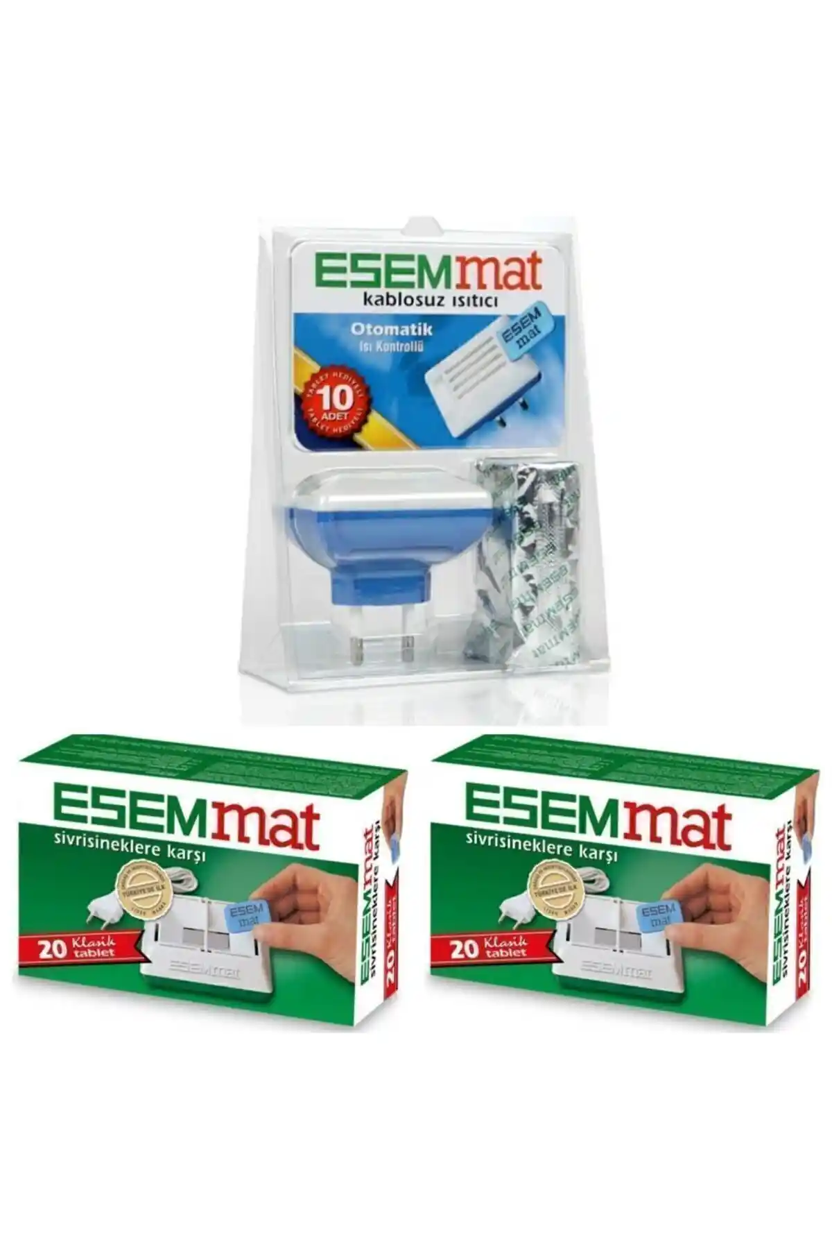 Esemmat Kablosuz Isıtıcı Sinek Kovucu Cihaz: Etkili ve Güvenilir Böcek Kovucu Çözüm