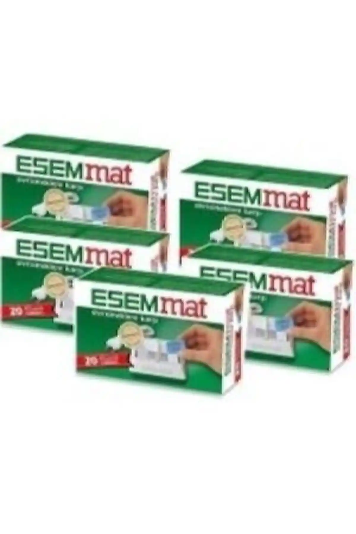 Esemmat Sivrisinek Kovucu Klasik 5 Kutulu Paket Yaz Ayları İçin Güçlü ve Güvenilir Koruma