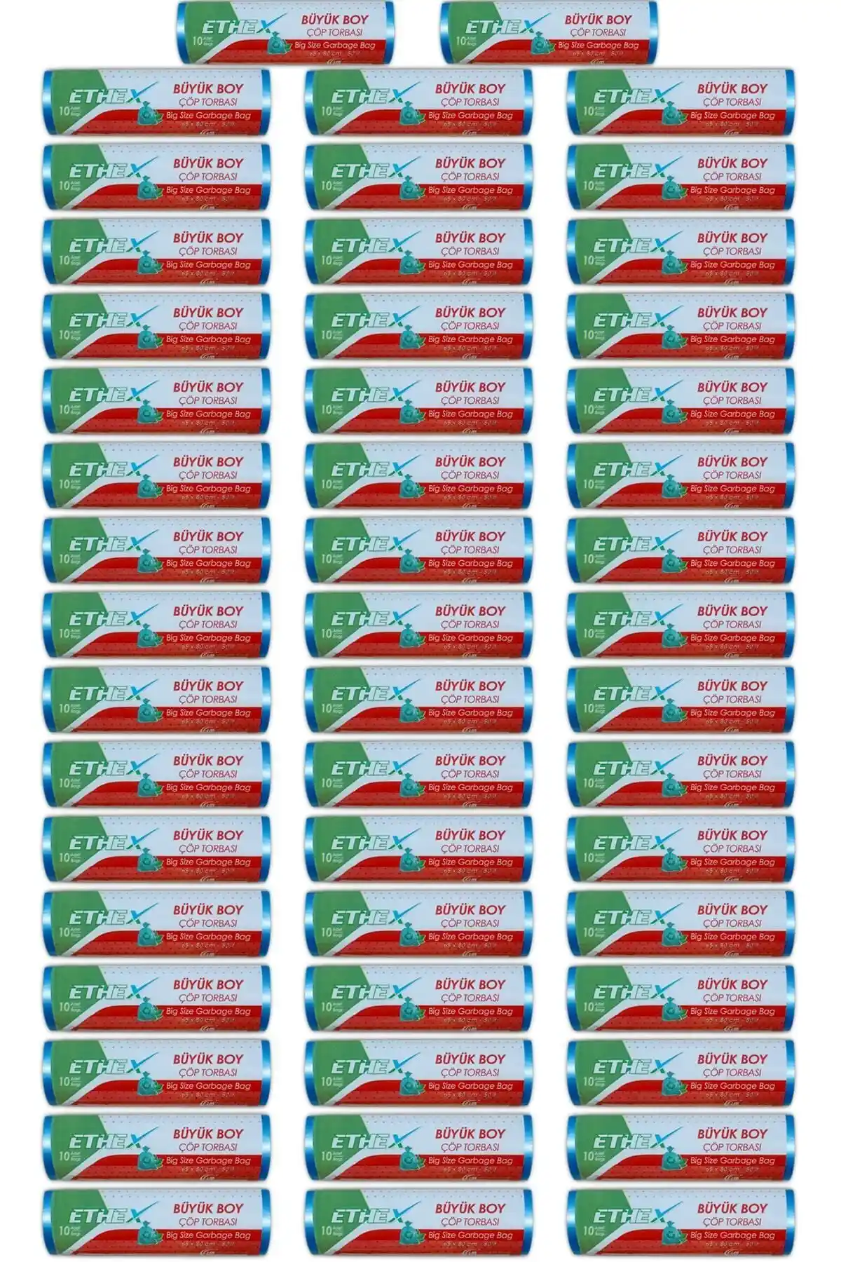 Ethex Büyük Boy Çöp Poşeti: Dayanıklı ve Pratik Temizlik Çözümü