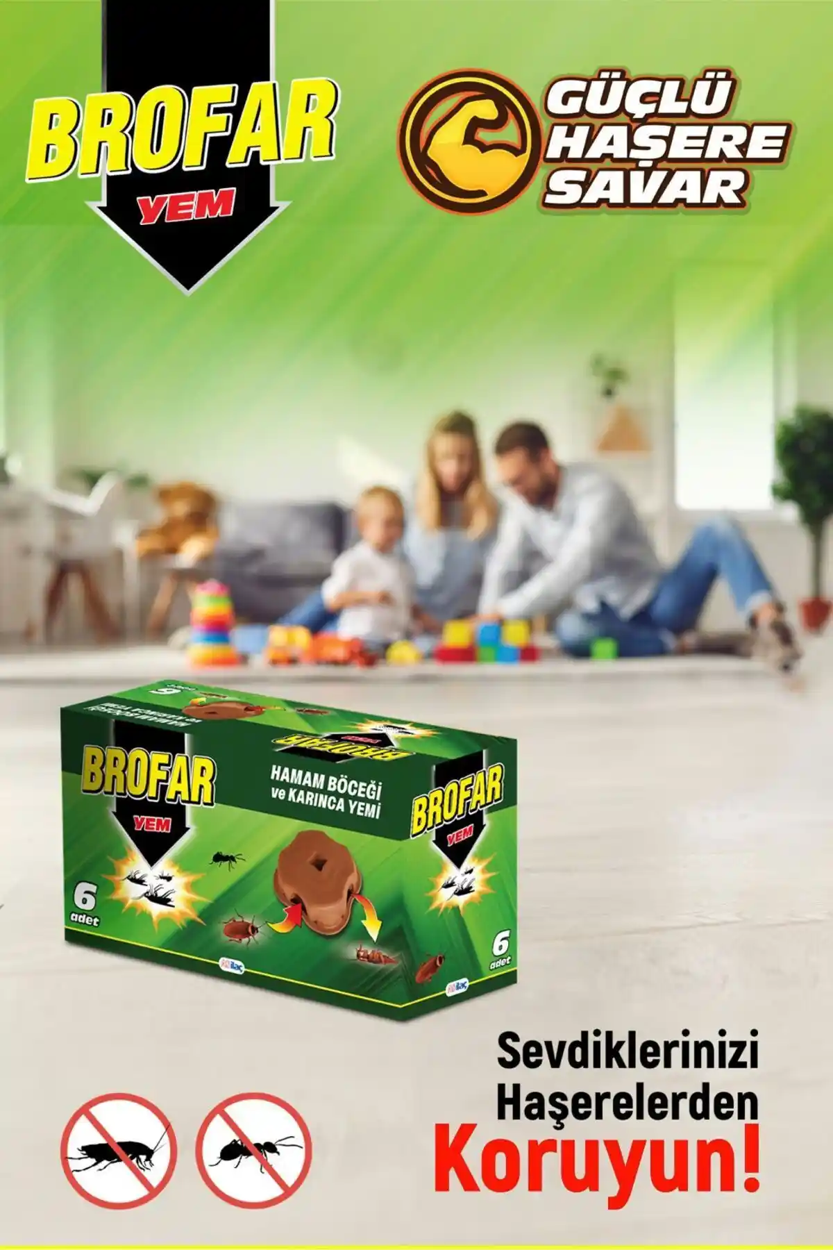 Evde Haşere Mücadelesi İçin Brofar ve Detan Hamam Böceği Ürünlerinin Karşılaştırması