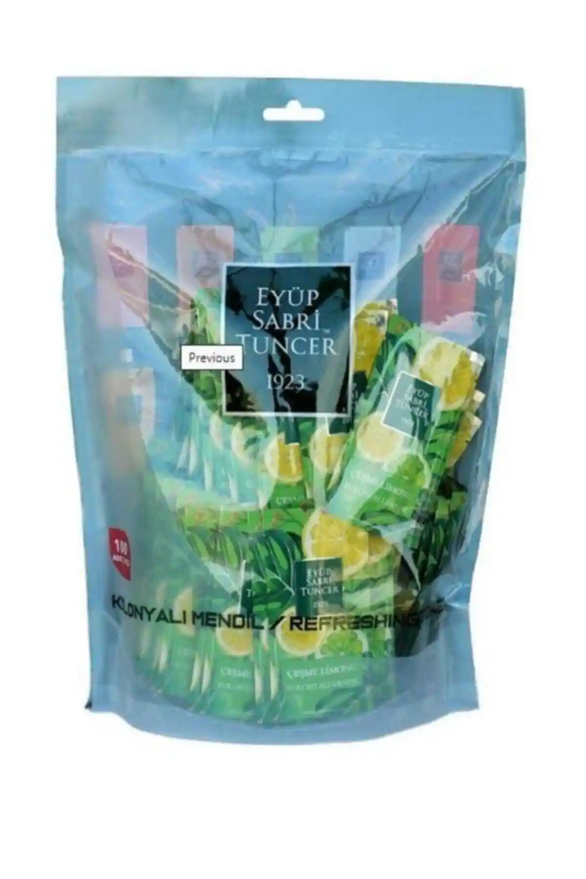 Eyüp Sabri Tuncer Çeşme Limonu Kolonyalı Mendil: Pratik ve Ferahlatıcı Hijyen Çözümü