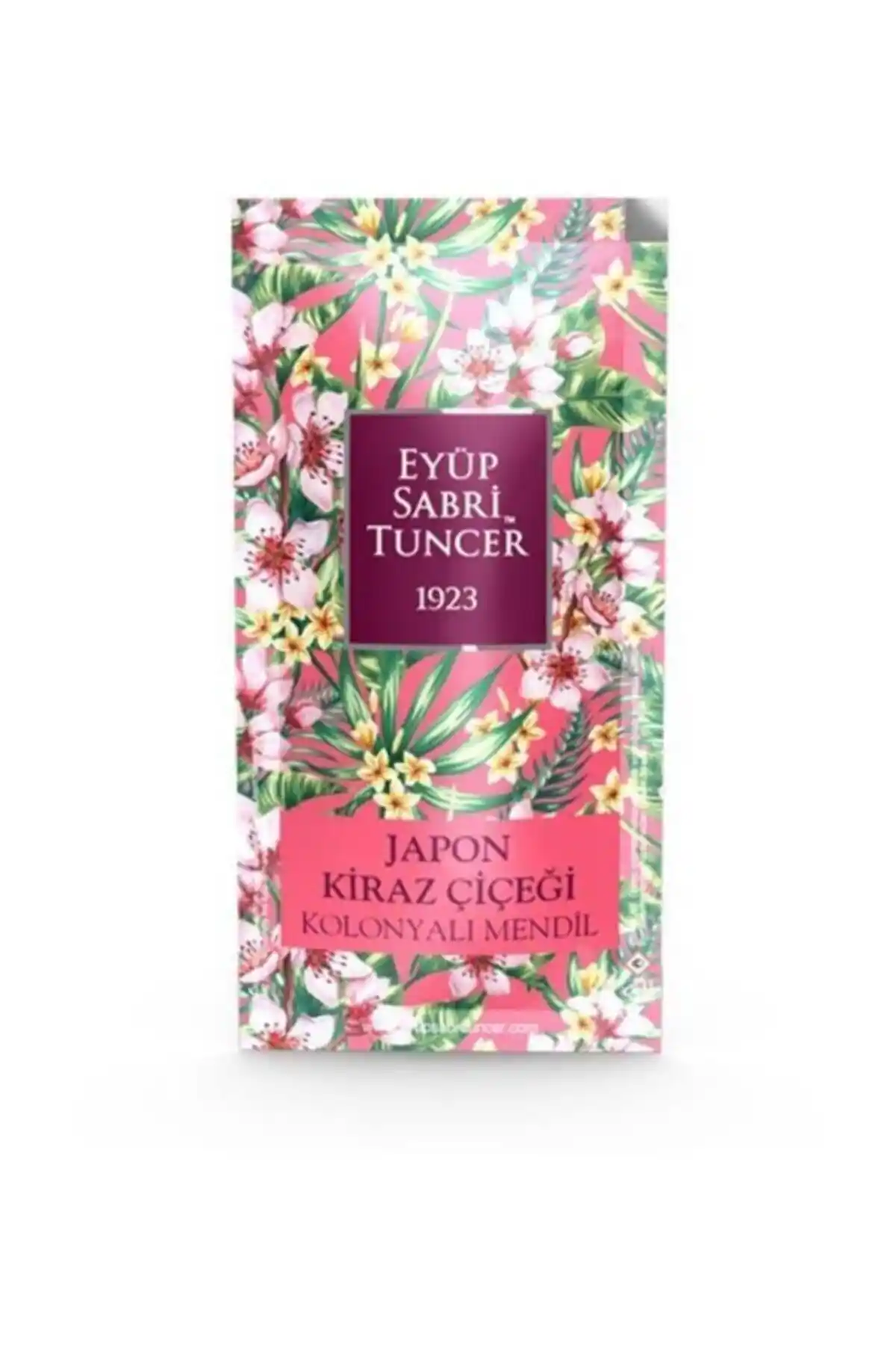 Eyüp Sabri Tuncer Japon Kiraz Çiçeği Kolonyalı Mendil Ürün Tanıtımı ve Özellikleri