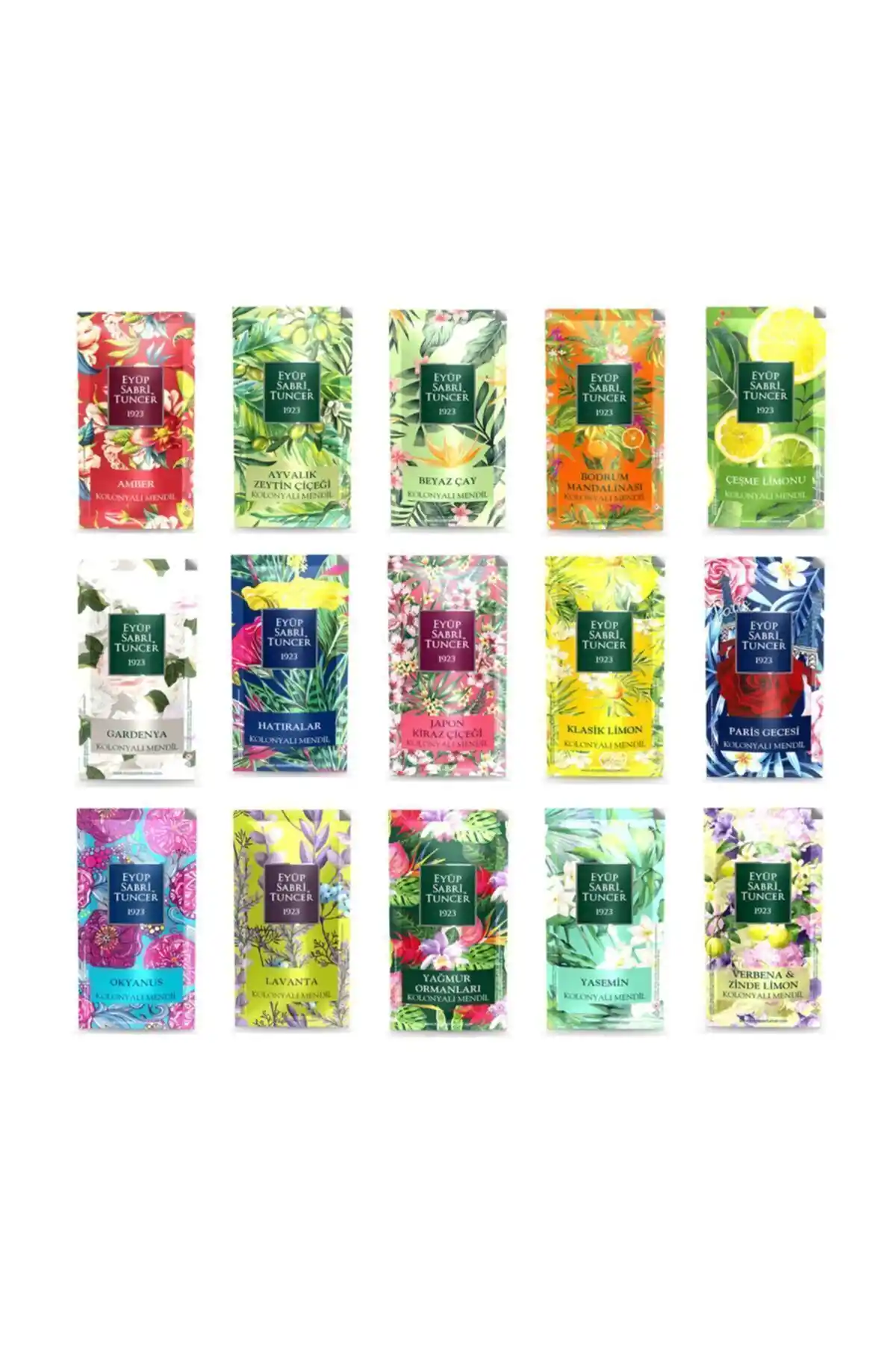 Eyüp Sabri Tuncer Karma Kolonyalı Mendil: Şık ve Pratik Hijyen Çözümü