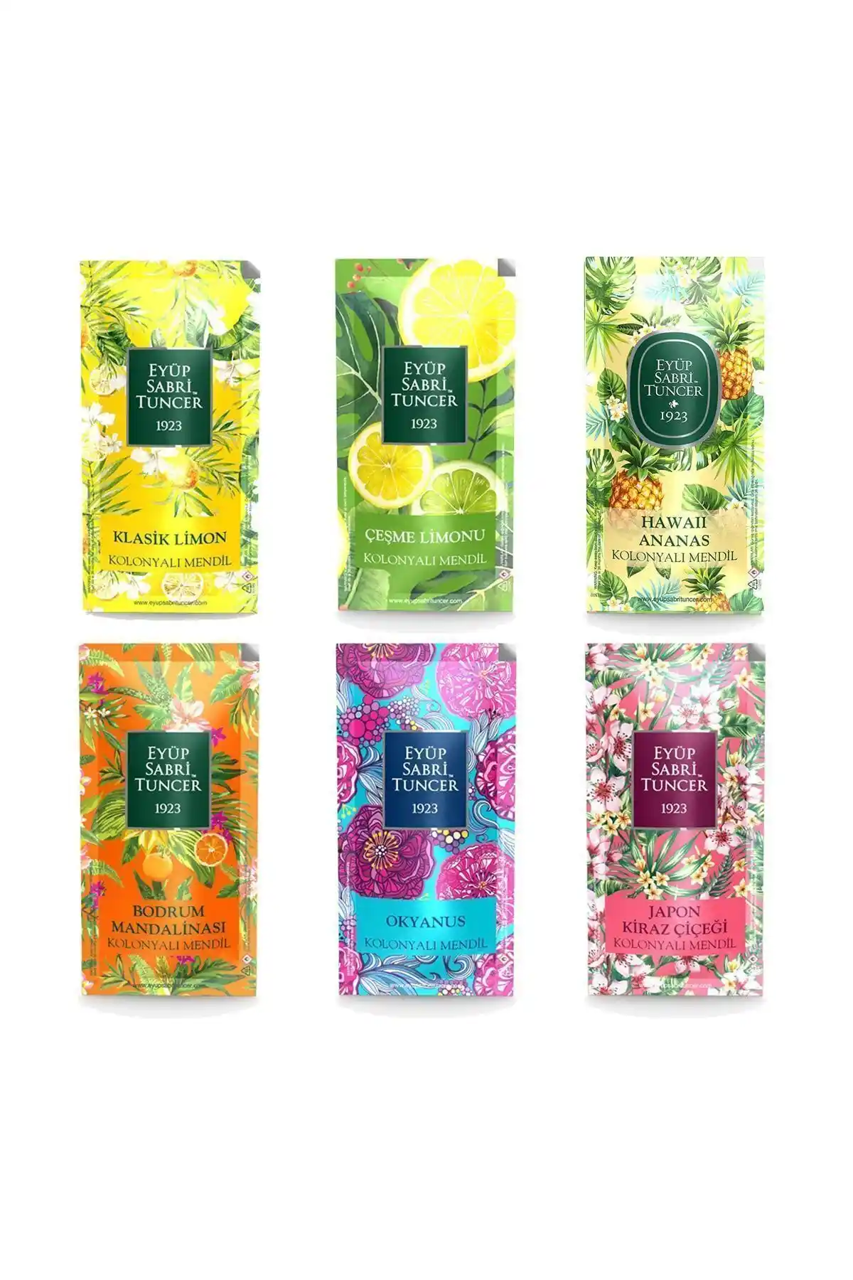 Eyüp Sabri Tuncer Kolonyalı Mendil 30'lu ve 150'li Paketler Karşılaştırması