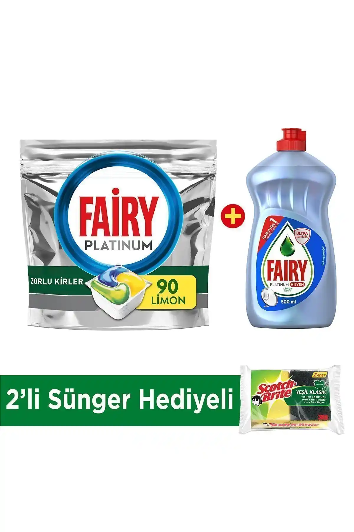 Fairy Platinum 90 Yıkama Tabletleriyle Güçlü ve Kolay Bulaşık Temizliği