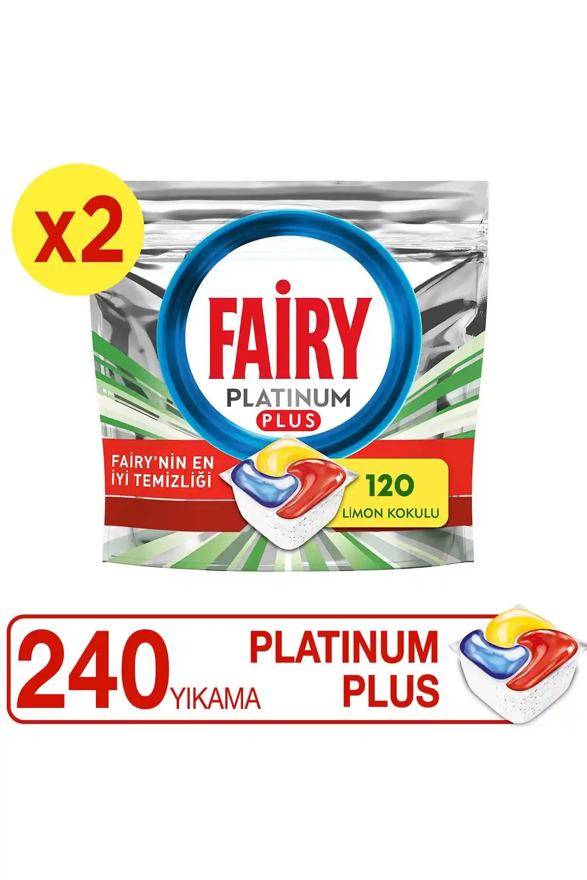 Fairy Platinum Plus 240'lı ve 50 Yıkama Deterjanı Tableti Karşılaştırması
