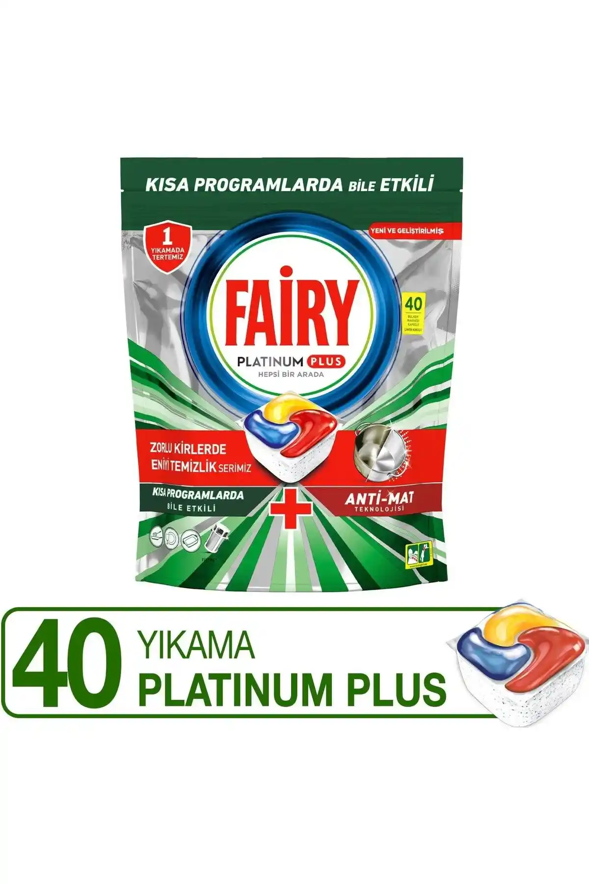 Fairy Platinum Plus Bulaşık Makinesi Deterjanı: Güçlü Temizlik ve Ekonomik Kullanım