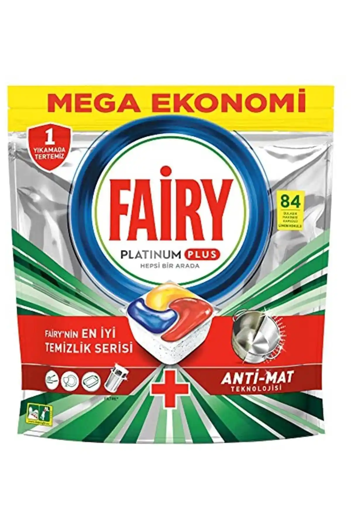 Fairy Platinum Plus Bulaşık Makinesi Deterjanı: Yüksek Performanslı Temizlik ve Parlaklık