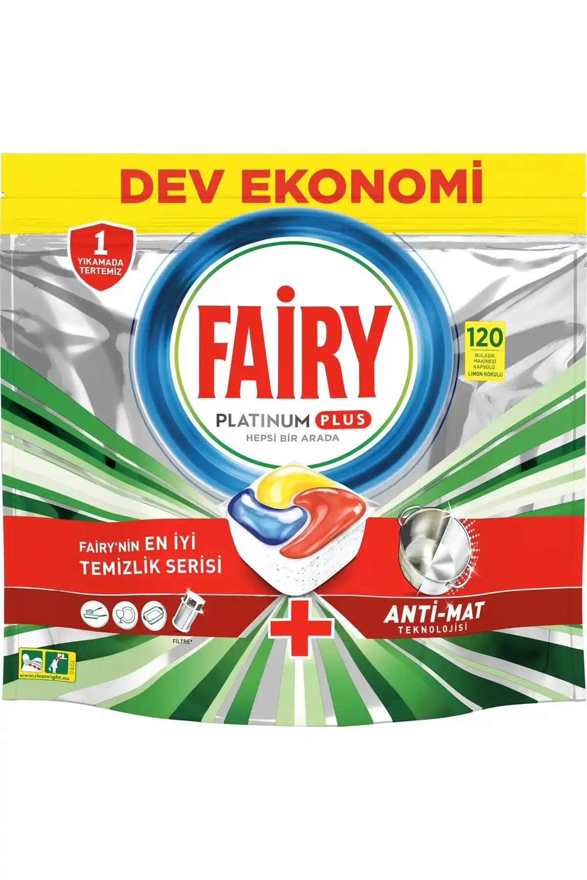 Fairy Platinum Plus Bulaşık Makinesi Kapsül Deterjanı Güçlü Temizlik ve Güvenli Kullanım