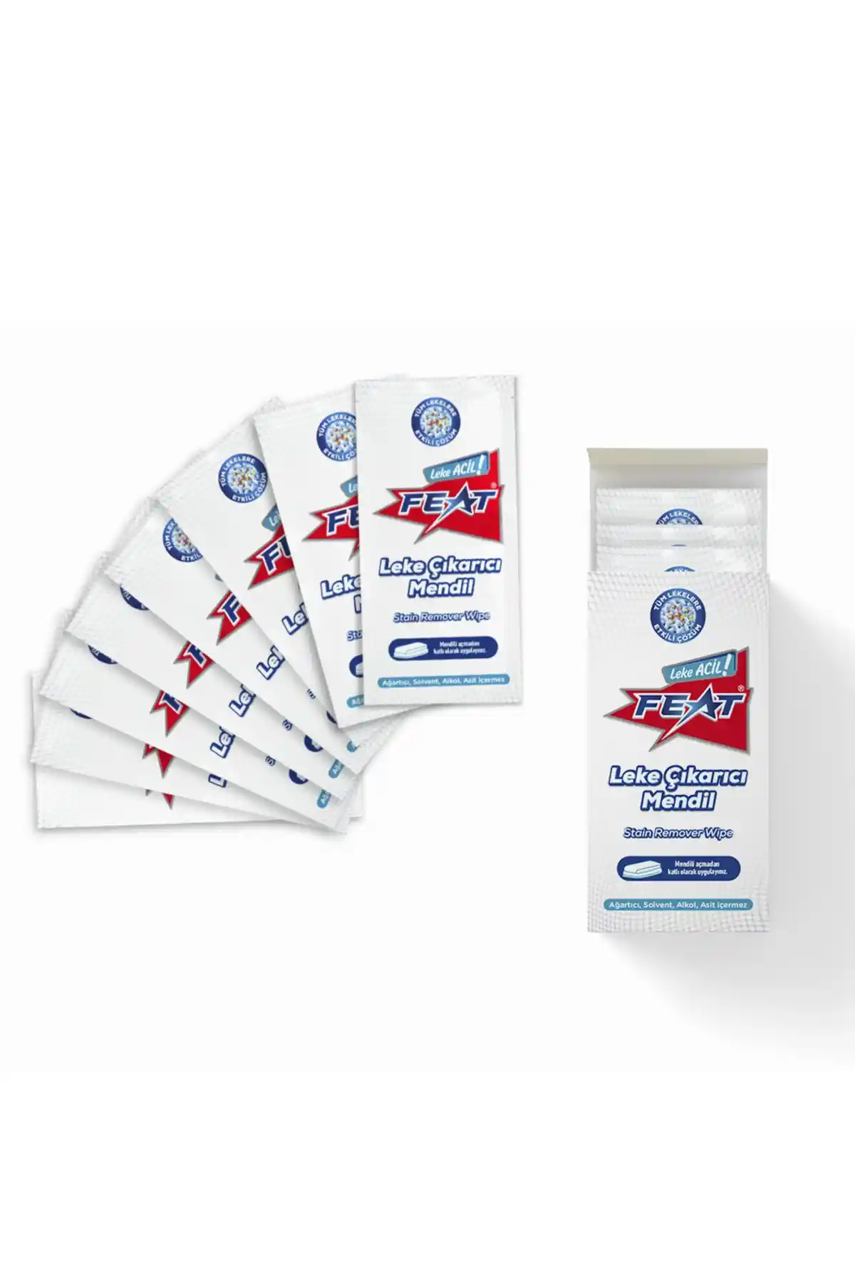 Feats Leke Çıkarıcı Mendil ve Highgenic Leke Mendili Karşılaştırması