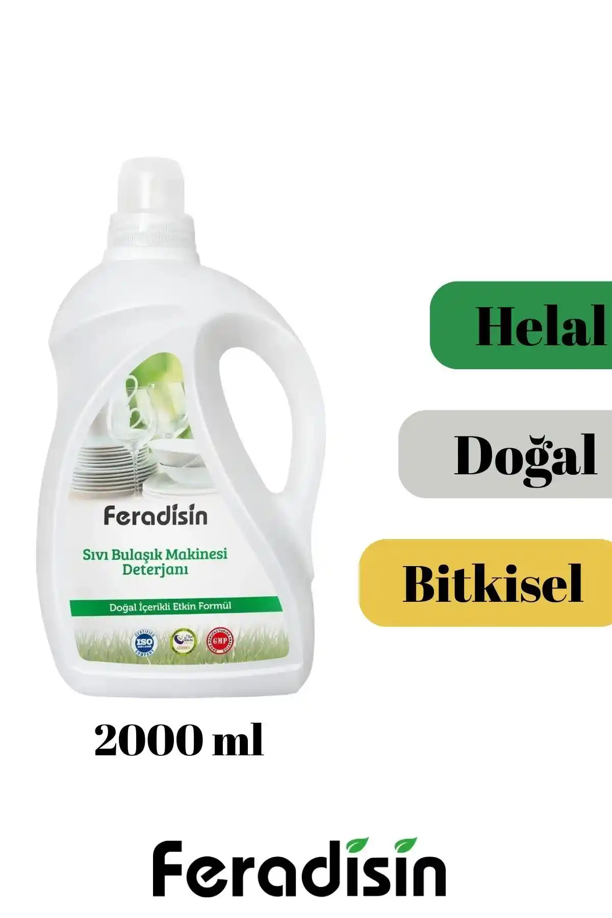 Feradisin Doğal Bulaşık Makinesi Sıvı Jel Deterjanı: Sağlıklı ve Çevre Dostu Temizlik Çözümü