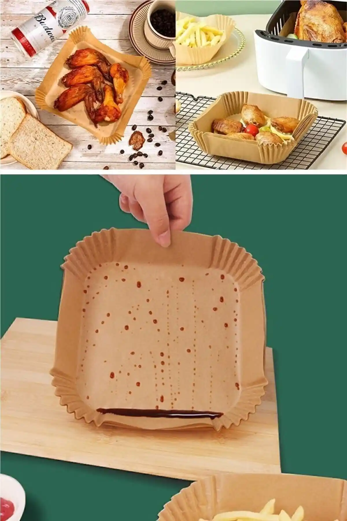 Fethiye Toptan ve Genel Markalar Airfryer Pişirme Kağıdı Karşılaştırması