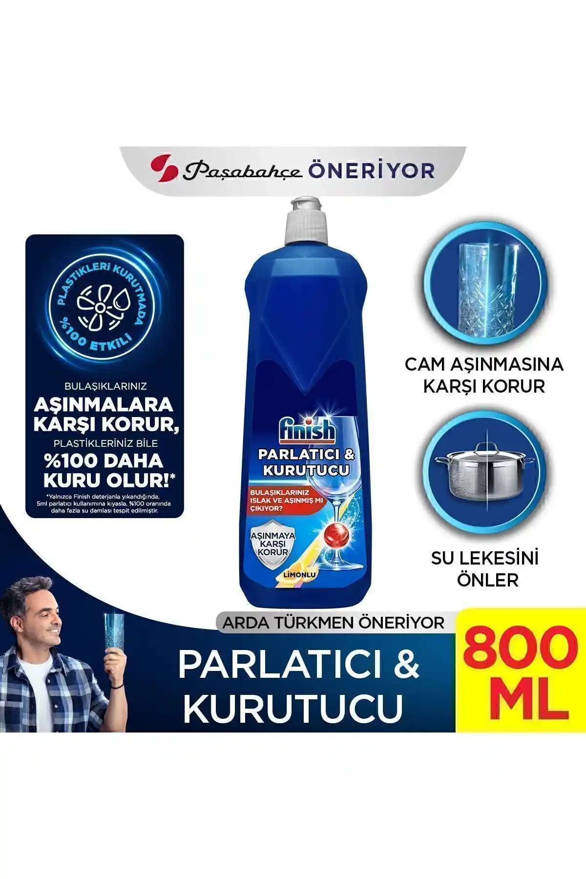 Finish Bulaşık Makinesi Parlatıcı ve Kurutucu Sıvı Limonlu Ürünü Özellikleri ve Kullanım Avantajları