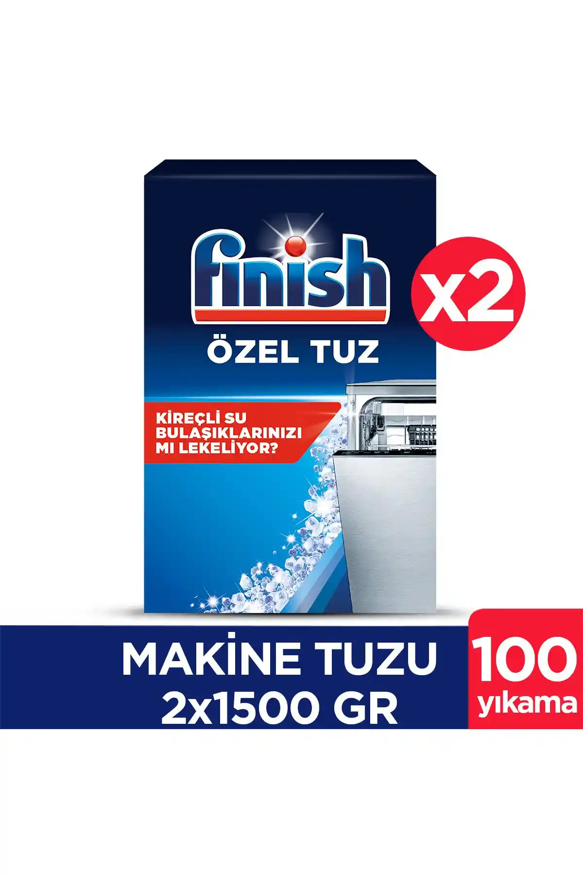 Finish Bulaşık Makinesi Tuzu Kireç Önleyici ve Su Yumuşatma Özellikleri