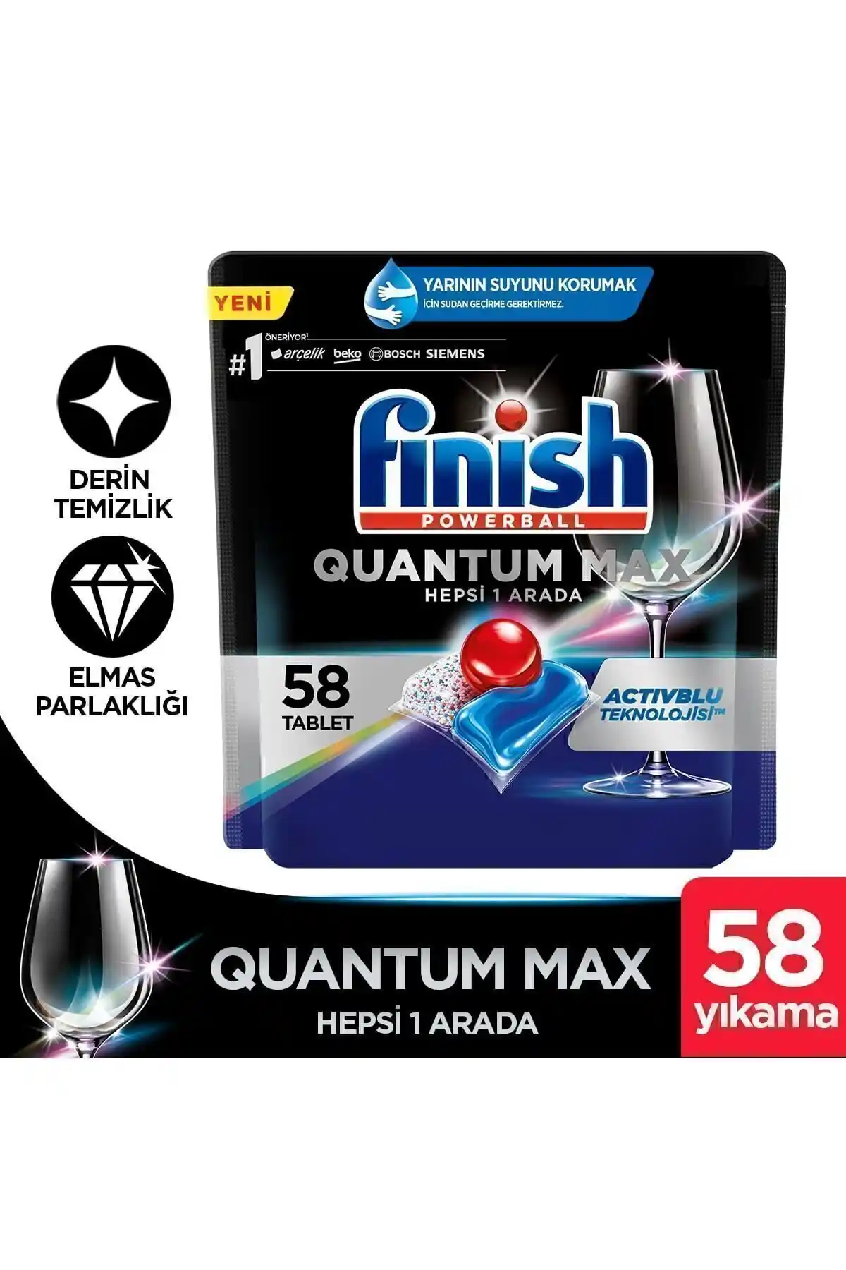 Finish Quantum Max ve Finish Ultimate Hepsi Bir Arada Deterjanlarının Karşılaştırması