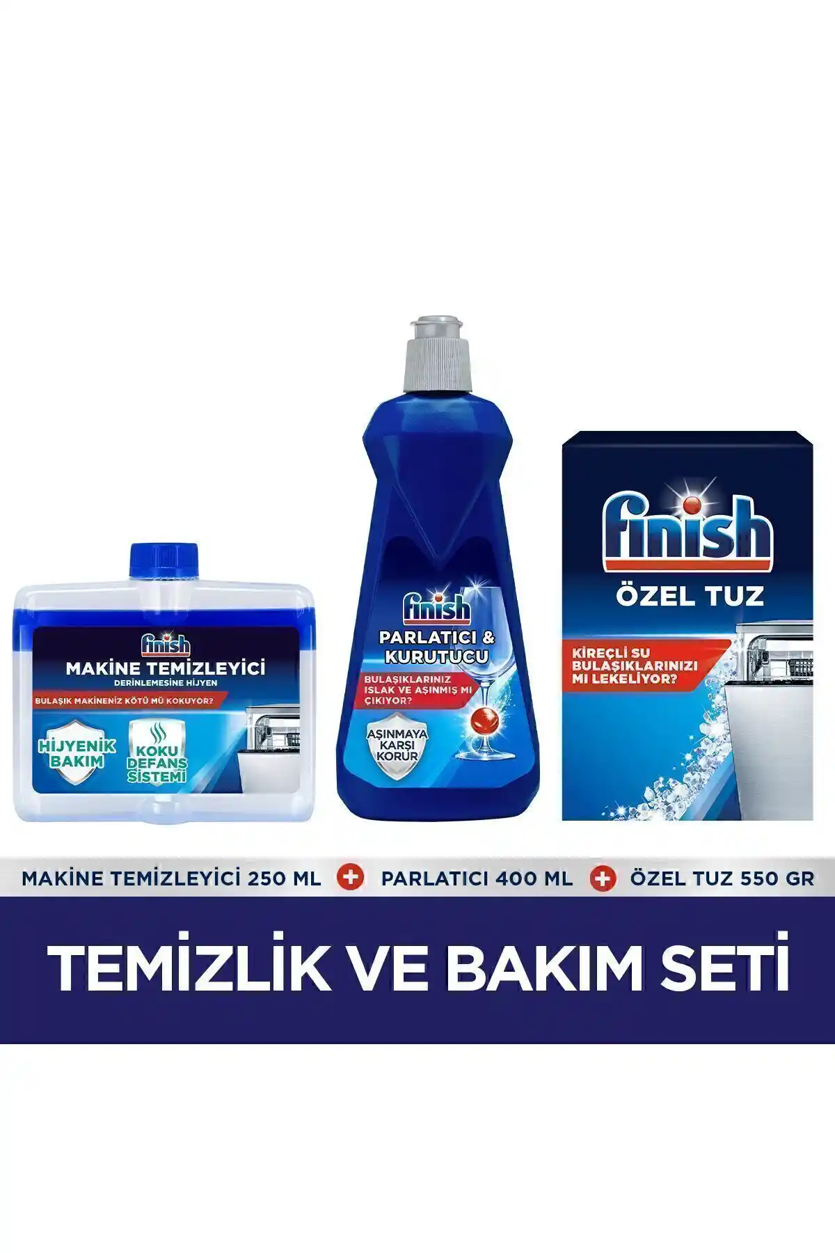 Finish Temizlik ve Bakım Seti: Ev Temizliğinde Güvenilir ve Etkili Çözüm